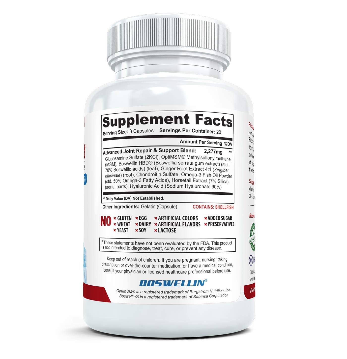 Flexacil Ultra Joint Health & Support Supplement with Glucosamine, Chondroitin Flexacil Ultra