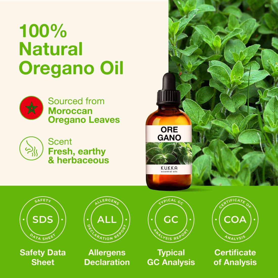 KUKKA Oregano Oils - Natural Oils (4 fl oz)