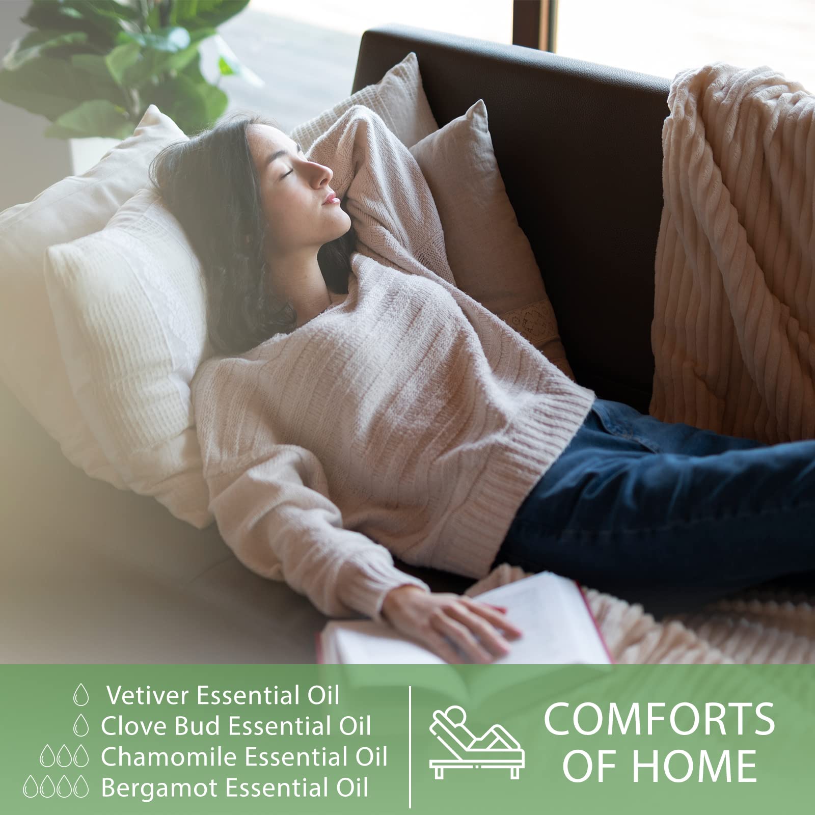 PHATOIL 100ML Chamomile Essential Oil - 3.38FL.OZ Essential Oils for Diffusers for Home PHATOIL