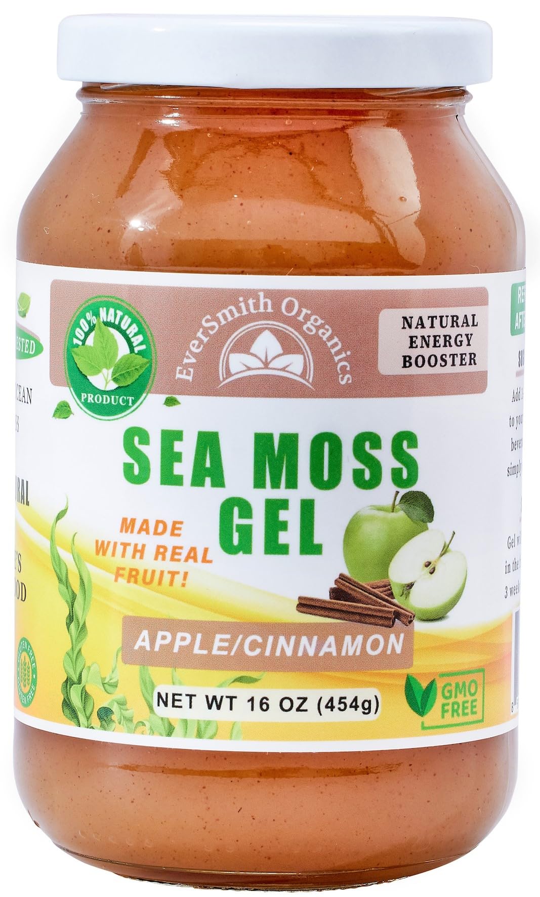 EverSmith Organics - Wildcrafted Irish Sea Moss Gel | Made in USA | Rich in Vitamins EverSmith Organics