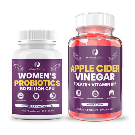 Probiotics for Vaginal Probiotics for Vaginal Odor Control, Balanced PH Levels Plus Apple Cider Vinegar Gummies