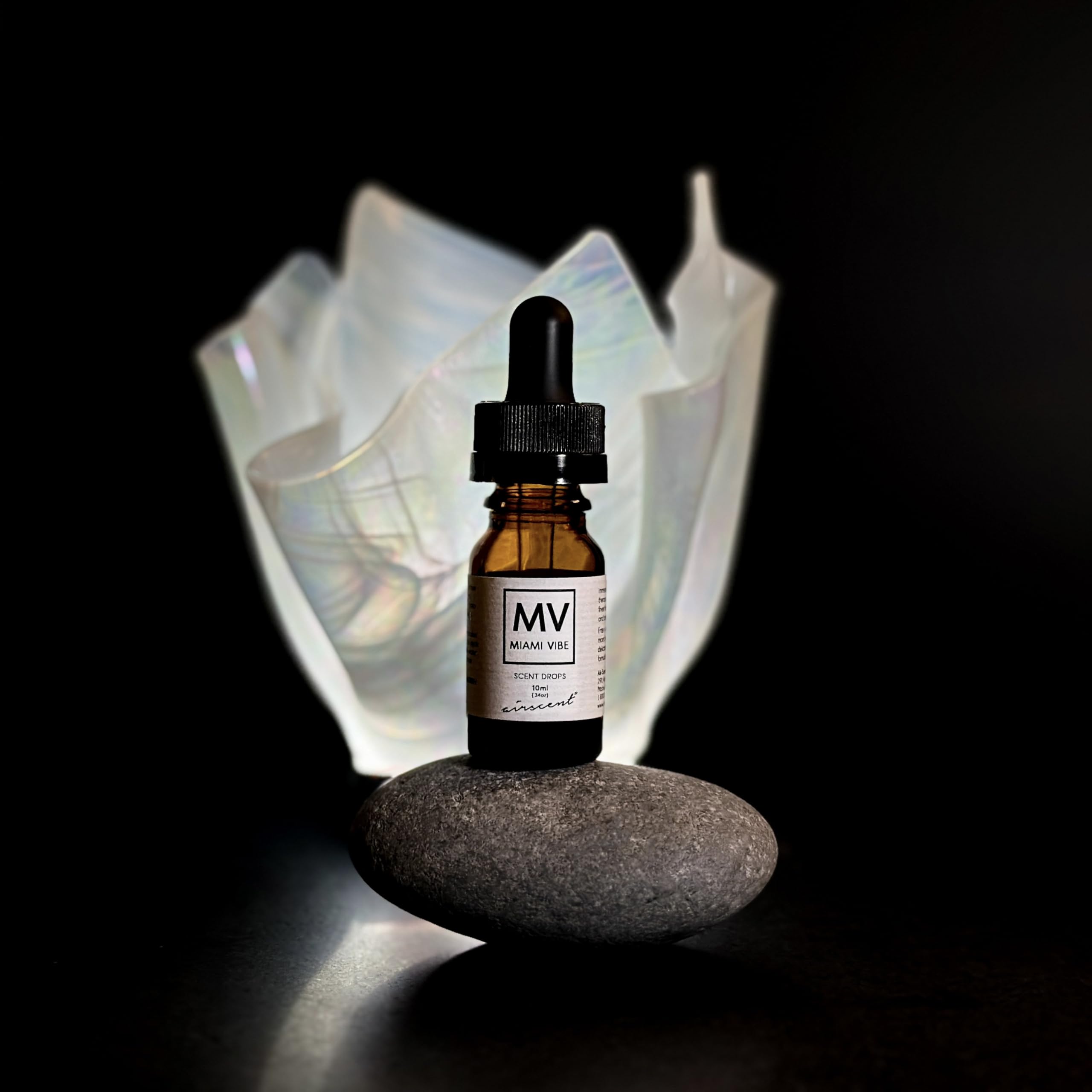 Miami Vibe Diffuser Oil - Air-Scent Fragrance for Aroma Oil Diffusers - 10 Milliliter (.34 fl oz) Bottle Air-Scent