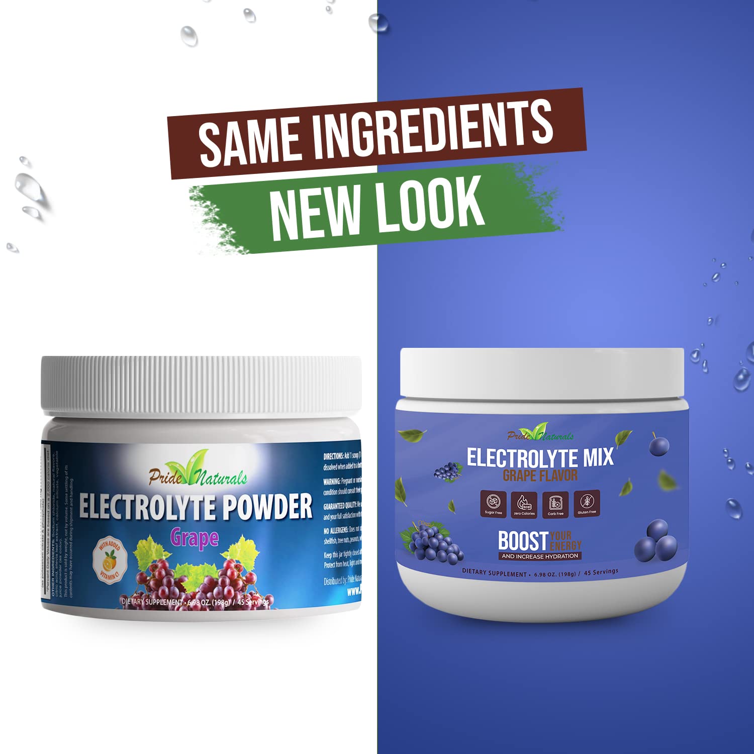Electrolyte Powder - Refreshing Workout Recovery Electrolytes, Sugar Free, Gluten Free Pride Naturals, Inc
