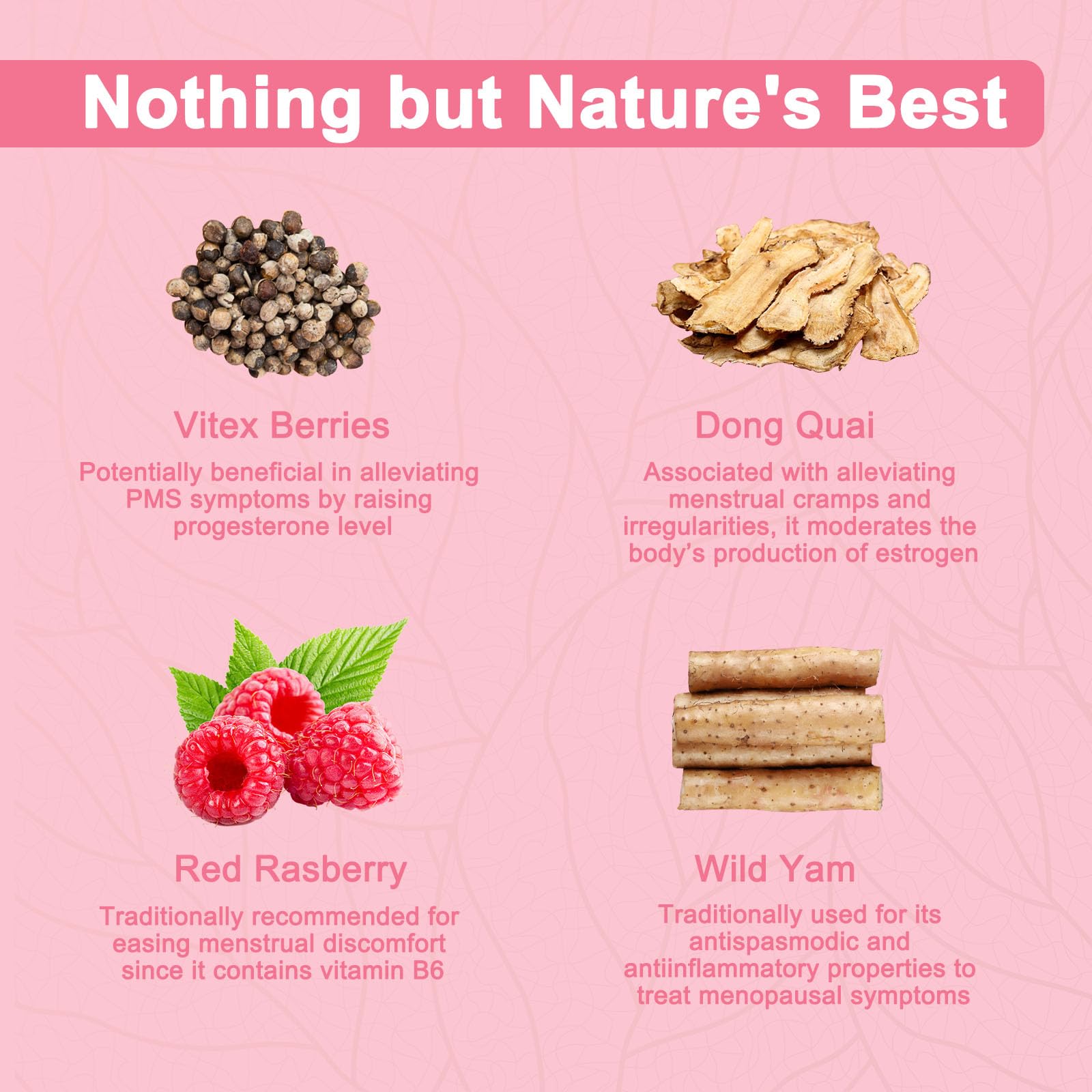 MenstrEaze PMS Relief & Hormone Balance for Women, with Black Cohosh, Vitex, Wild Yam MenstrEaze