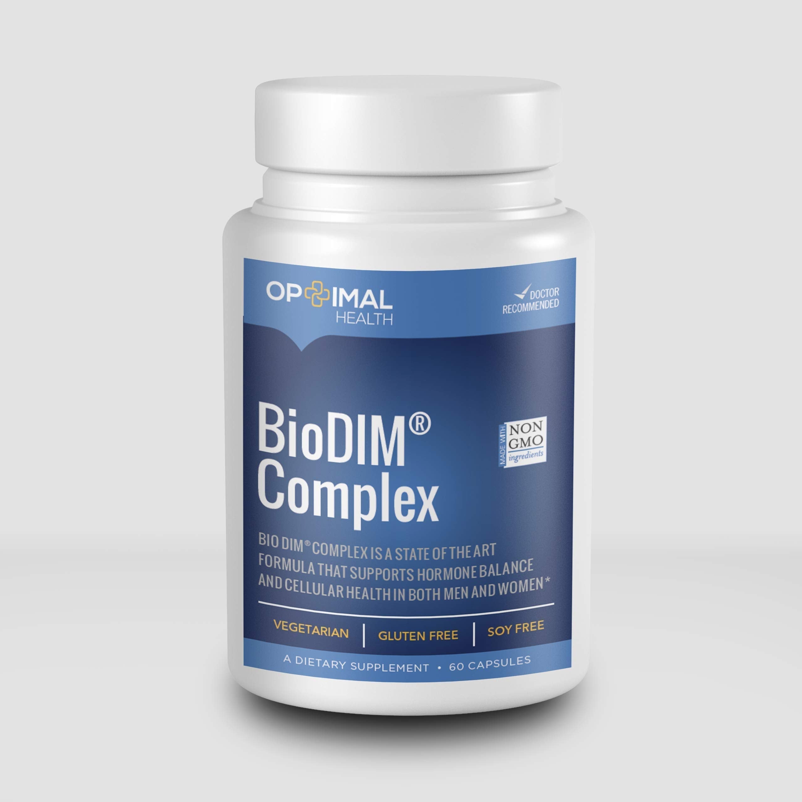 OPTIMALHEALTH BioDIM (Diindolylmethane) Complex | Supports Hormone Balance, Cellular Health