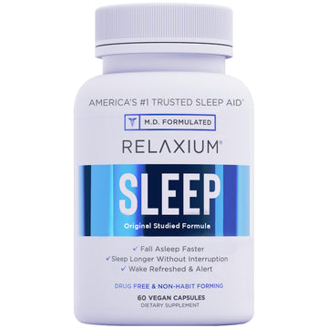 Relaxium Sleep Aid, 30-Day Supply, Dietary Supplement for Better Sleep Relaxium