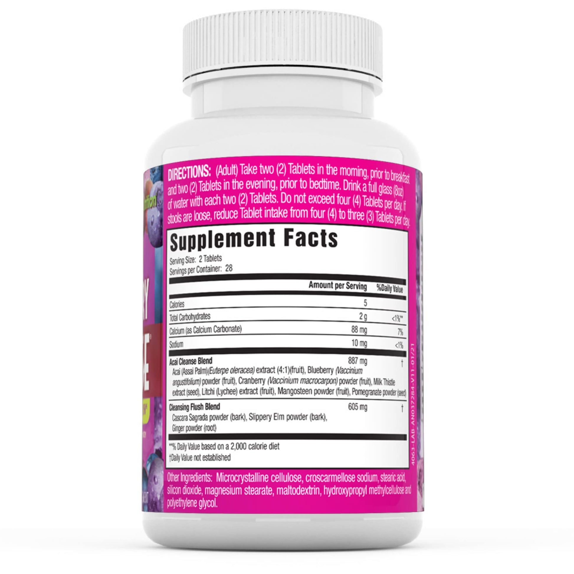 Applied Nutrition ACAI Berry Cleanse TABS Size: 56 Irwin Naturals