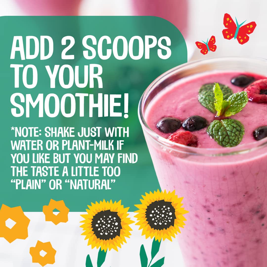 EarthChimp Organic Vegan Protein Powder - with Probiotics - Non GMO, Dairy Free EarthChimp