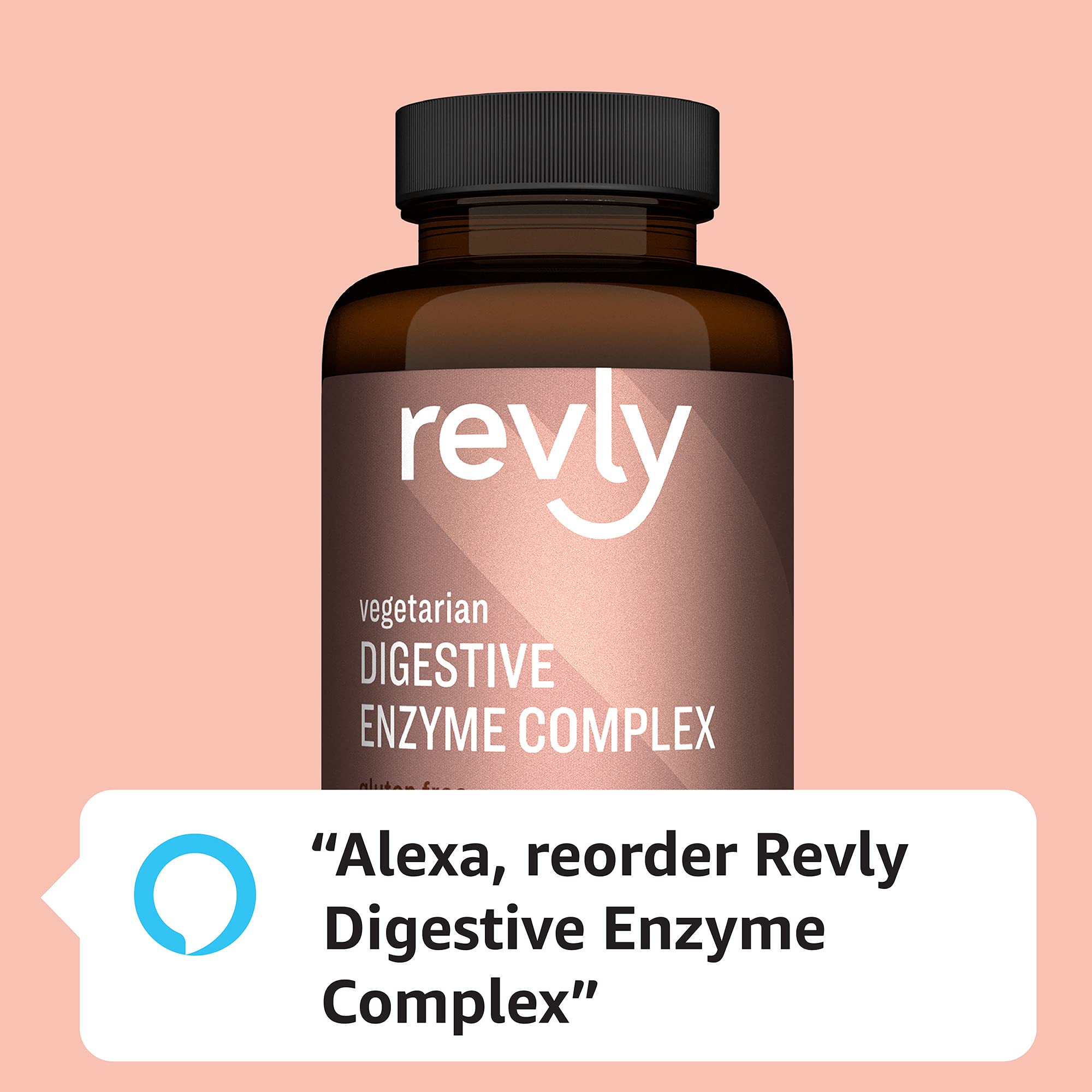 Amazon Brand - Revly Digestive Enzyme Complex, Supports Healthy Diges Revly