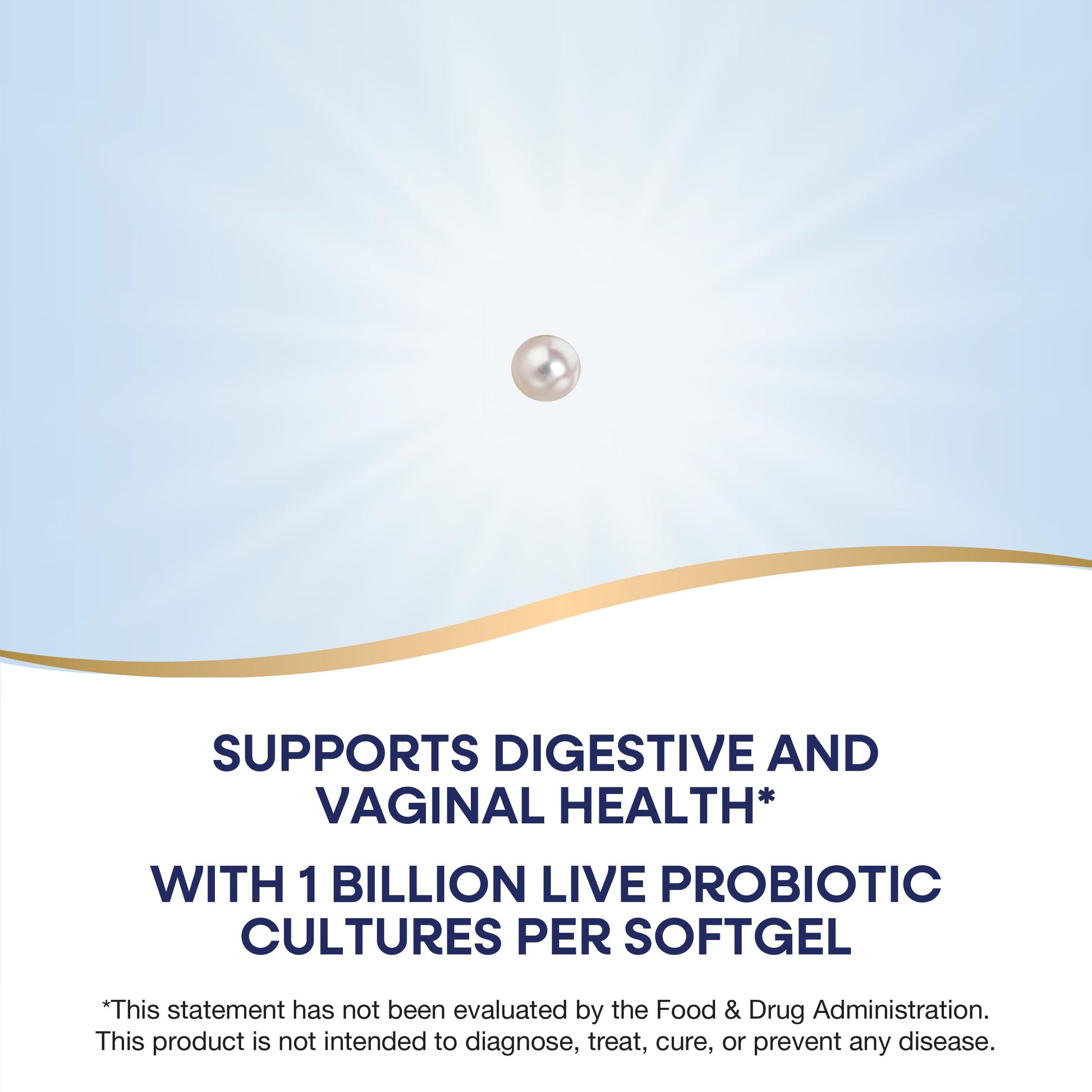 Nature's Way Women's Probiotic Pearls, Supports Vaginal and Digestive Health*, 1 Billion Live Cultures Nature's Way