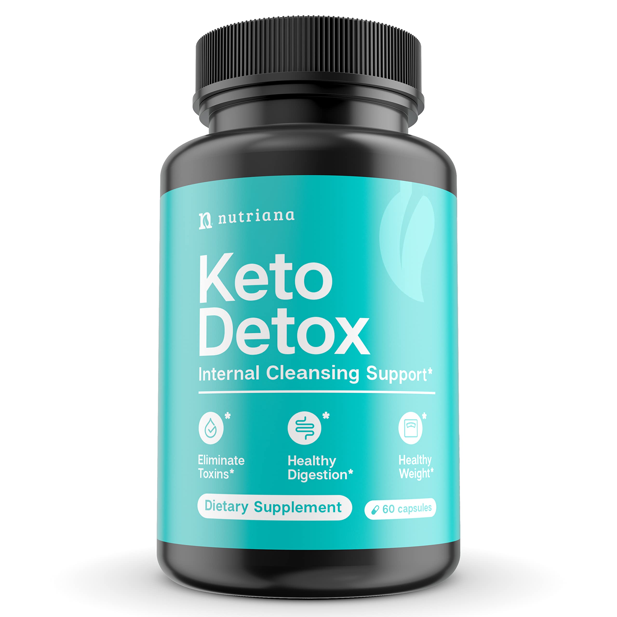 Nutriana Keto Detox Cleanser - Weight Loss Keto Pills Liver Supplement for Men & Women