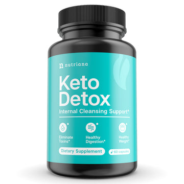 Nutriana Keto Detox Cleanser - Weight Loss Keto Pills Liver Supplement for Men & Women
