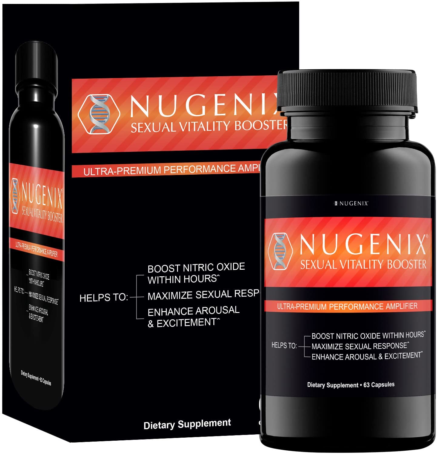 Nugenix Sexual Vitality Booster - Ultra Premium Performance Amplifier for Men - Nitric Oxide