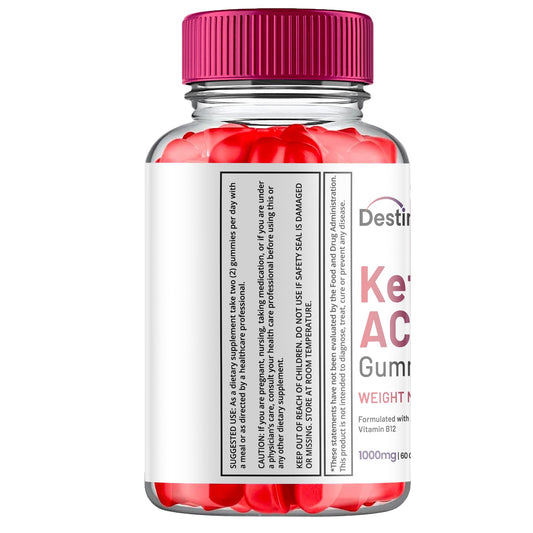 (2 Pack) Destiny Keto ACV Gummies, Destiny Keto ACV Gummies Advanced Weight Loss