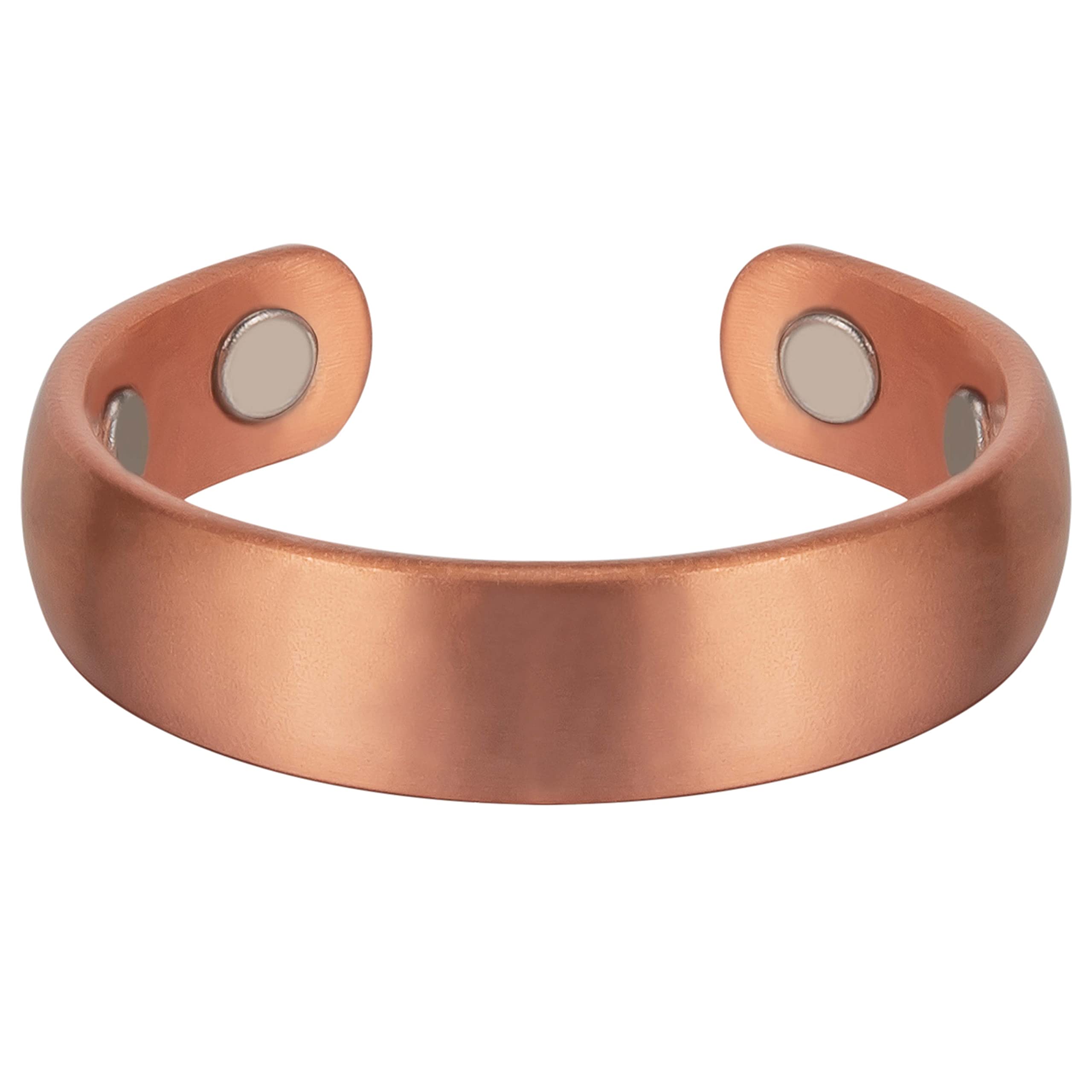 MagnetRX® Magnetic Copper Ring – Elegant Magnetic Rings – Copper Rings for Women & Men MagnetRX
