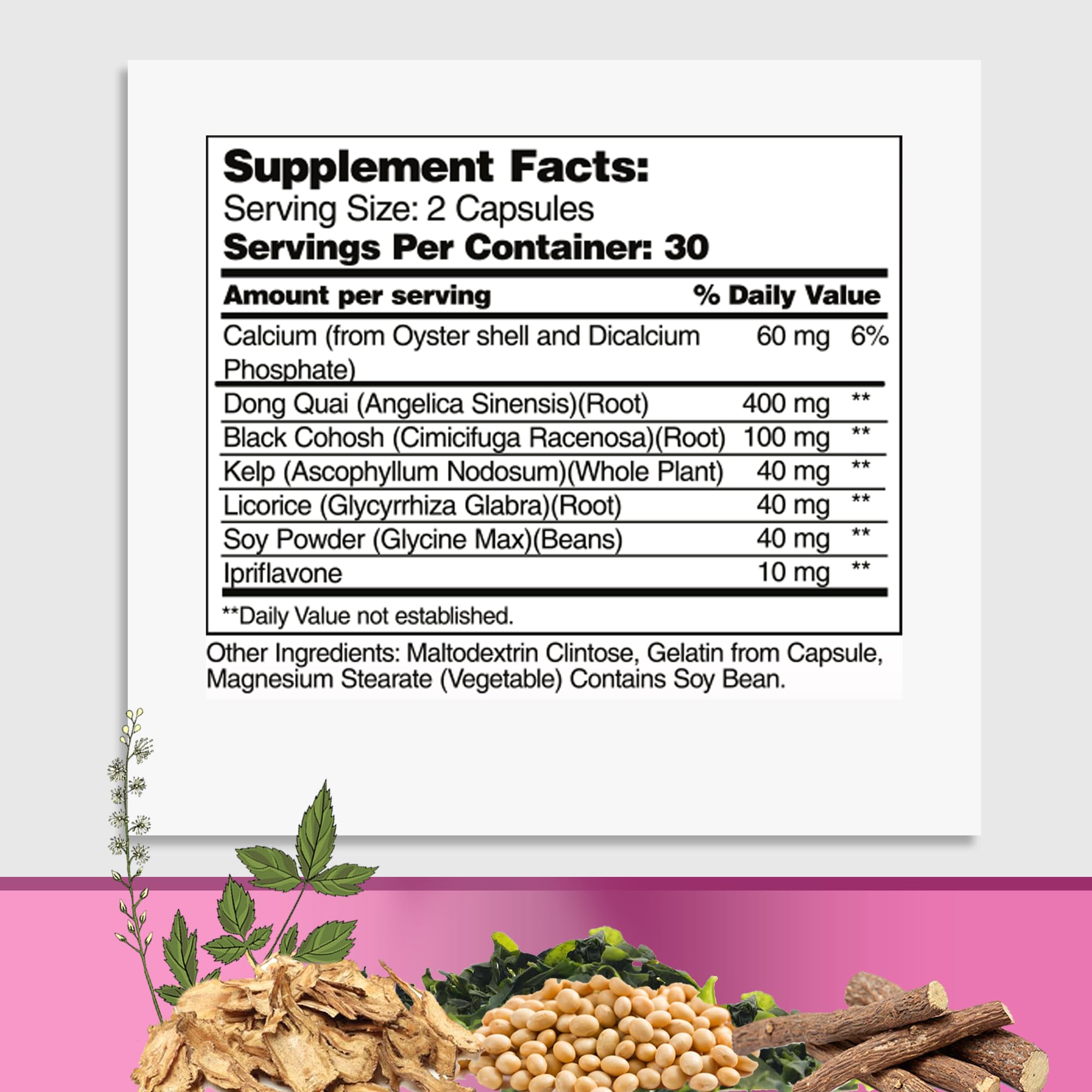 GreeNatr Synergic Bundle - Herbal Menopause Support Complex for Hot Flashes, Night Sweats & Mood Swings GreeNatr