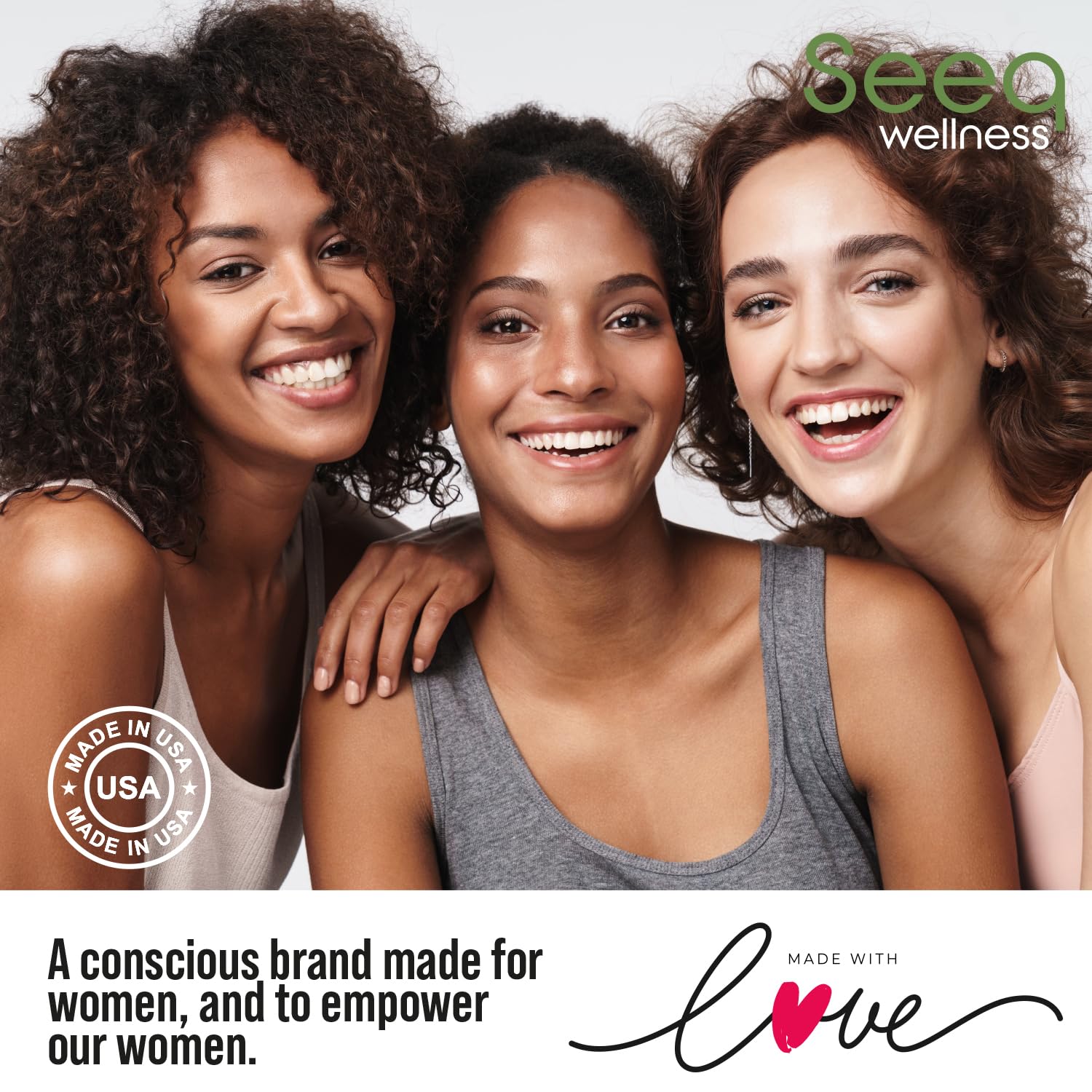 Seeq Wellness Boric Acid Vaginal Suppositories - Helps Support Odor Control and Balance Vaginal PH Seeq Wellness