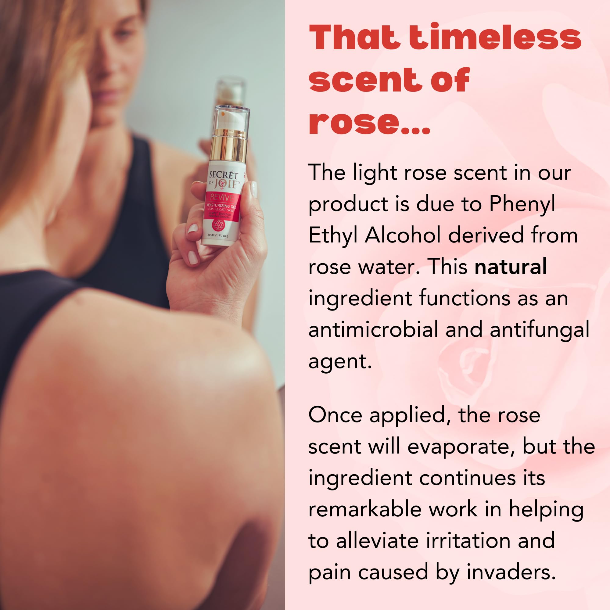 SECRET DE JOIE REVIVE Vaginal Moisturizer for Women - Long-Lasting Dryness & Discomfort Relief SECRET DE JOIE