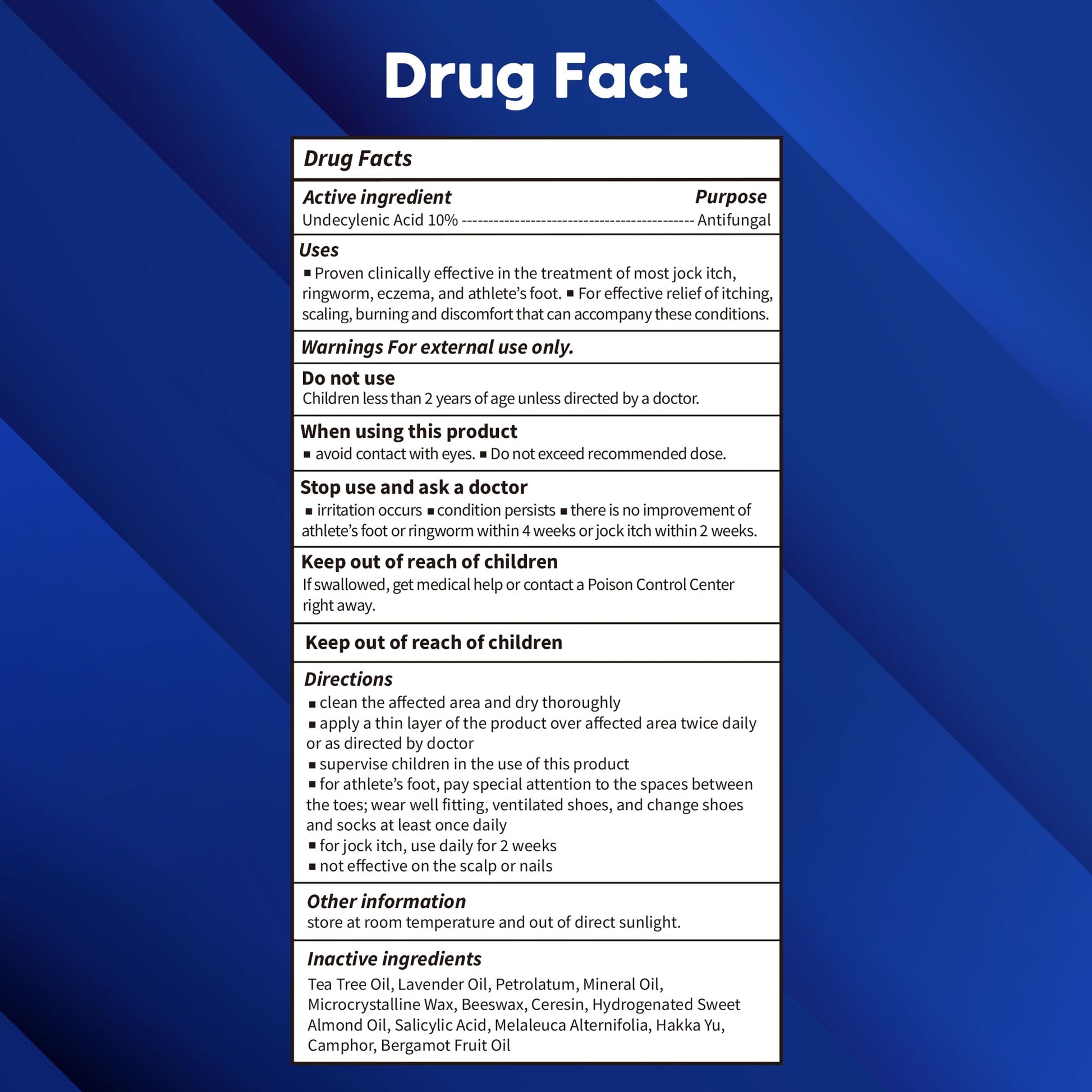 Tobcharm Antifungal Cream, Antifungal Cream for Skin, Ringworm Treatment for Humans Tobcharm