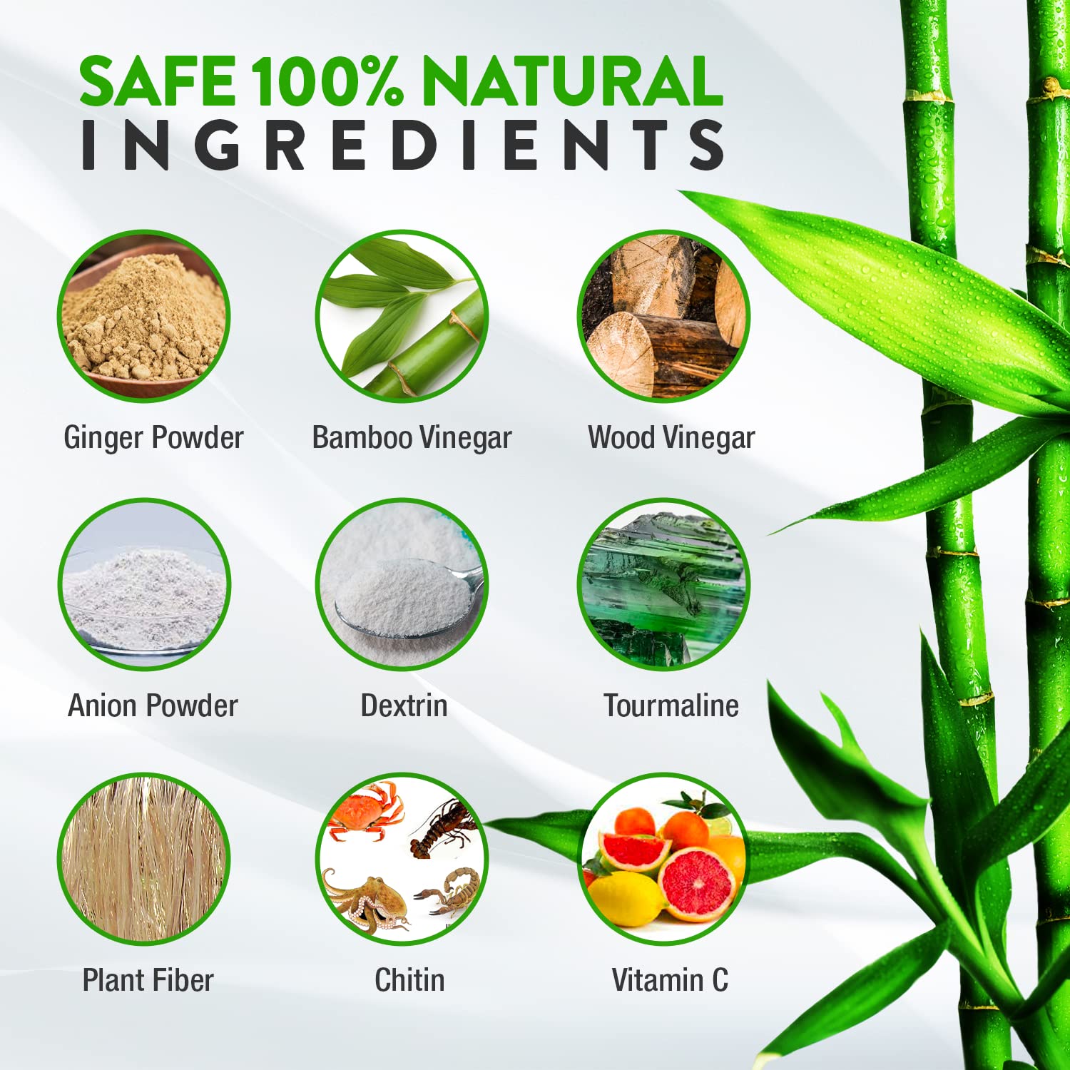 Foot Paches, Premium Deep Cleansing Foot Pads, Bamboo Foot Paches Rantherm