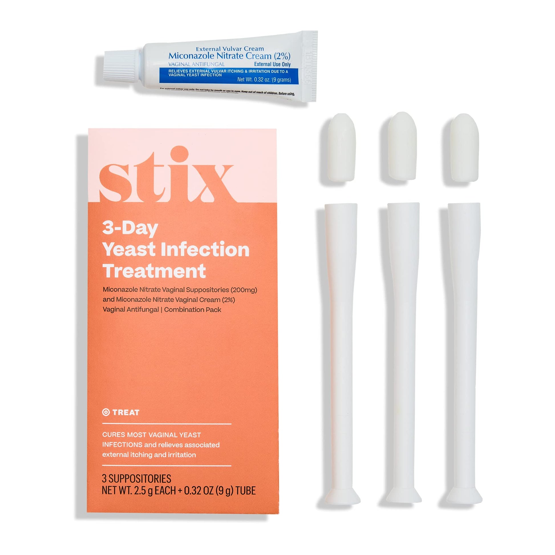 Stix Vaginal Health Probiotic & 3-Day Yeast Infection Treatment - Maintain pH Balance, Vaginal Microbiome Get Stix