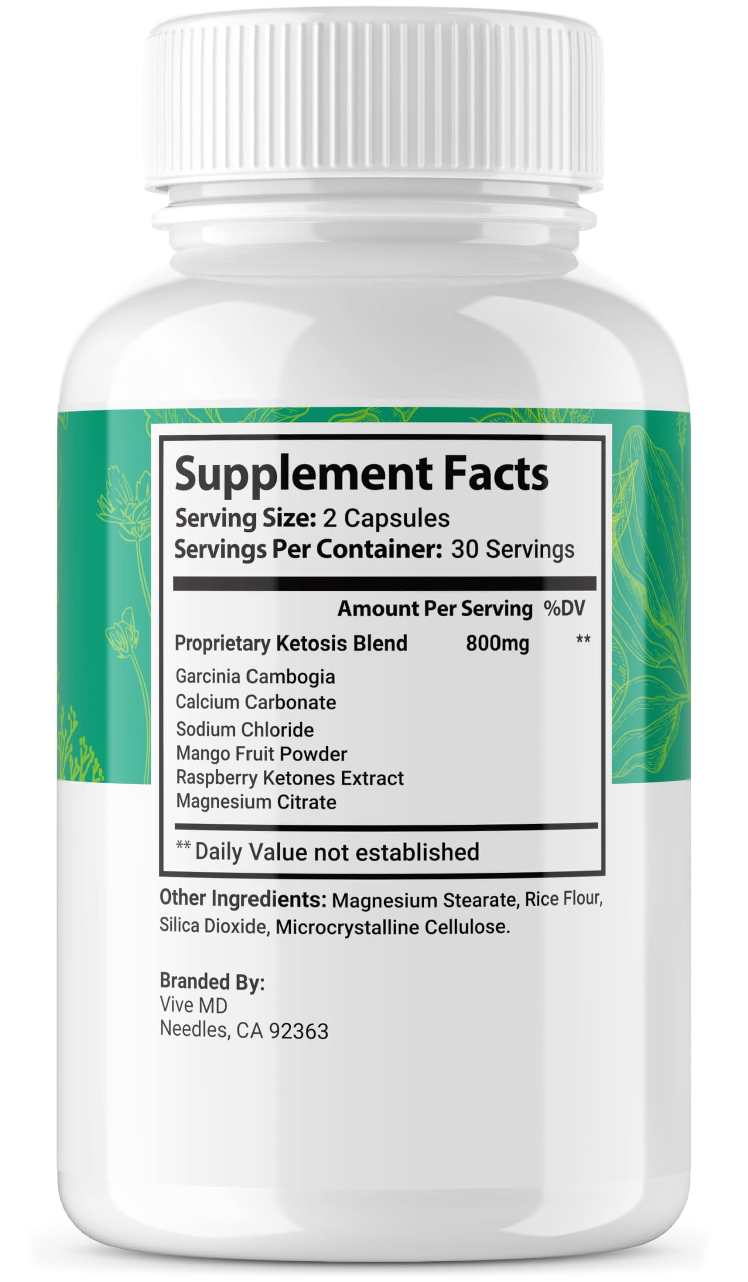 VIVE MD Puravive Premium Weight Management Capsules - Advanced Formula with 60 Non