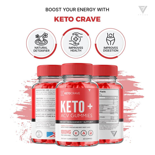 (3 Pack) Keto Crave ACV Gummies Kelly Clarkson, Ketocrave Keto + ACV Gummies Advanced