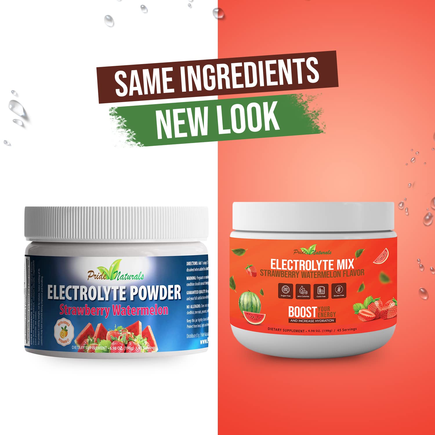 Electrolyte Powder - Refreshing Workout Recovery Electrolytes, Sugar Free, Gluten Free Pride Naturals, Inc