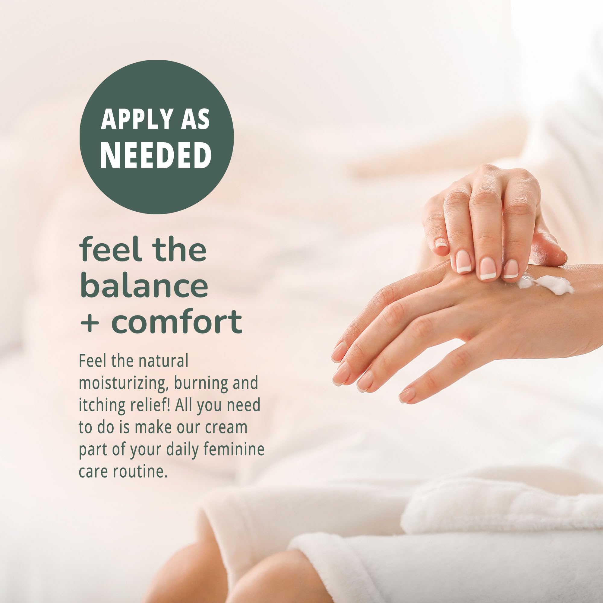 Lubracil - Topical Vulva Cream - Daily Care Moisturizer Helping with Vaginal Dryness, Burning