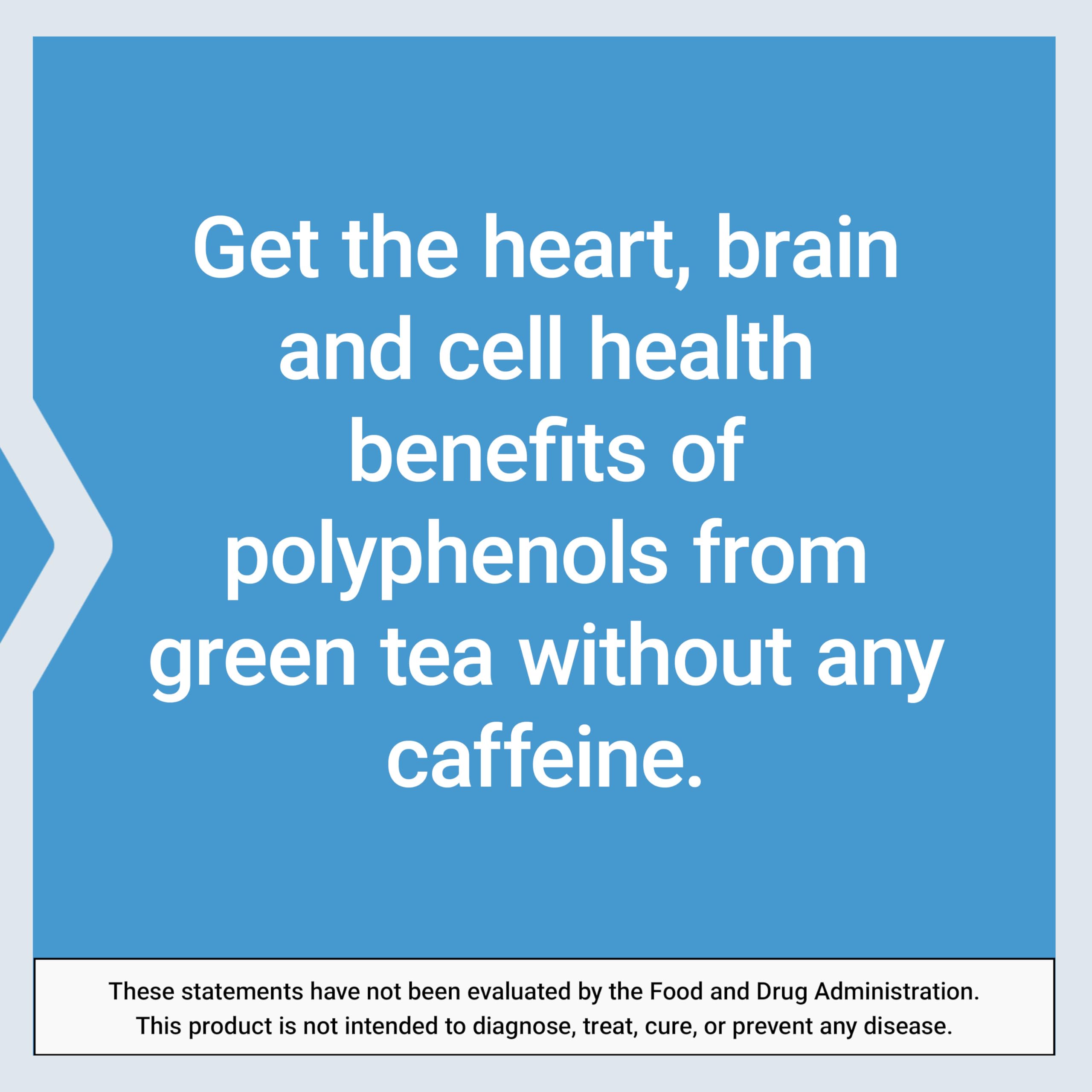 Life Extension Decaffeinated Mega Green Tea Extract – Polyphenol-Rich, Cell Health Life Extension