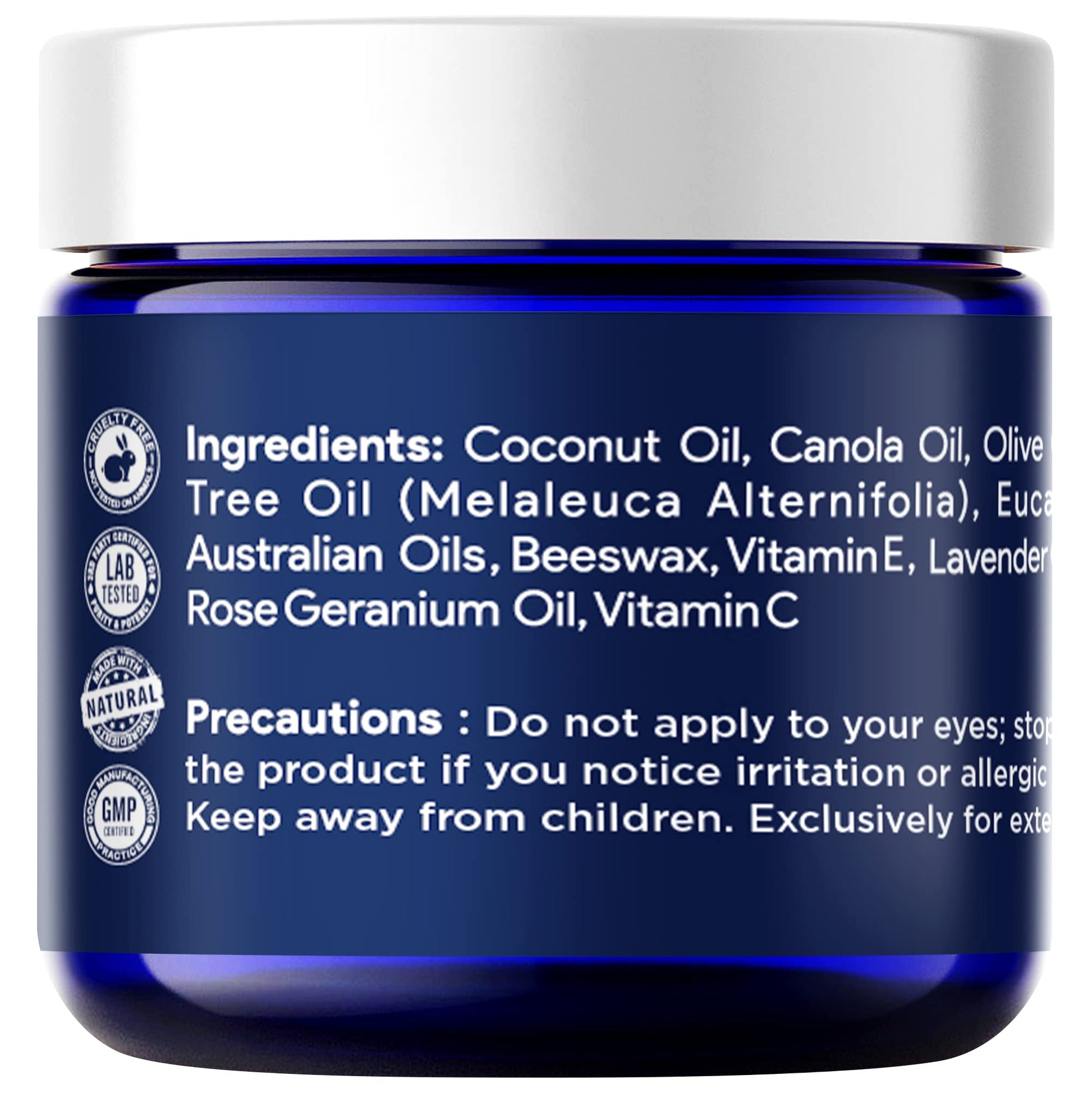 Tea Tree Oil Foot Balm/ Moisturizer For Dry Cracked Feet - Instantly Hydrates & Soothes FOOT CURE