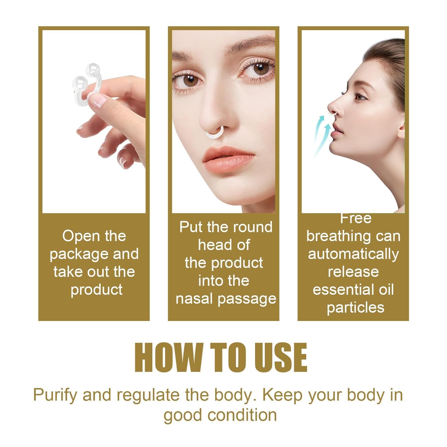 Bee Venom Slimming Nose Ring, Bee Venom Lymphatic Drainage Nose Ring, Bee Venom Lymphatic Vylxtyp