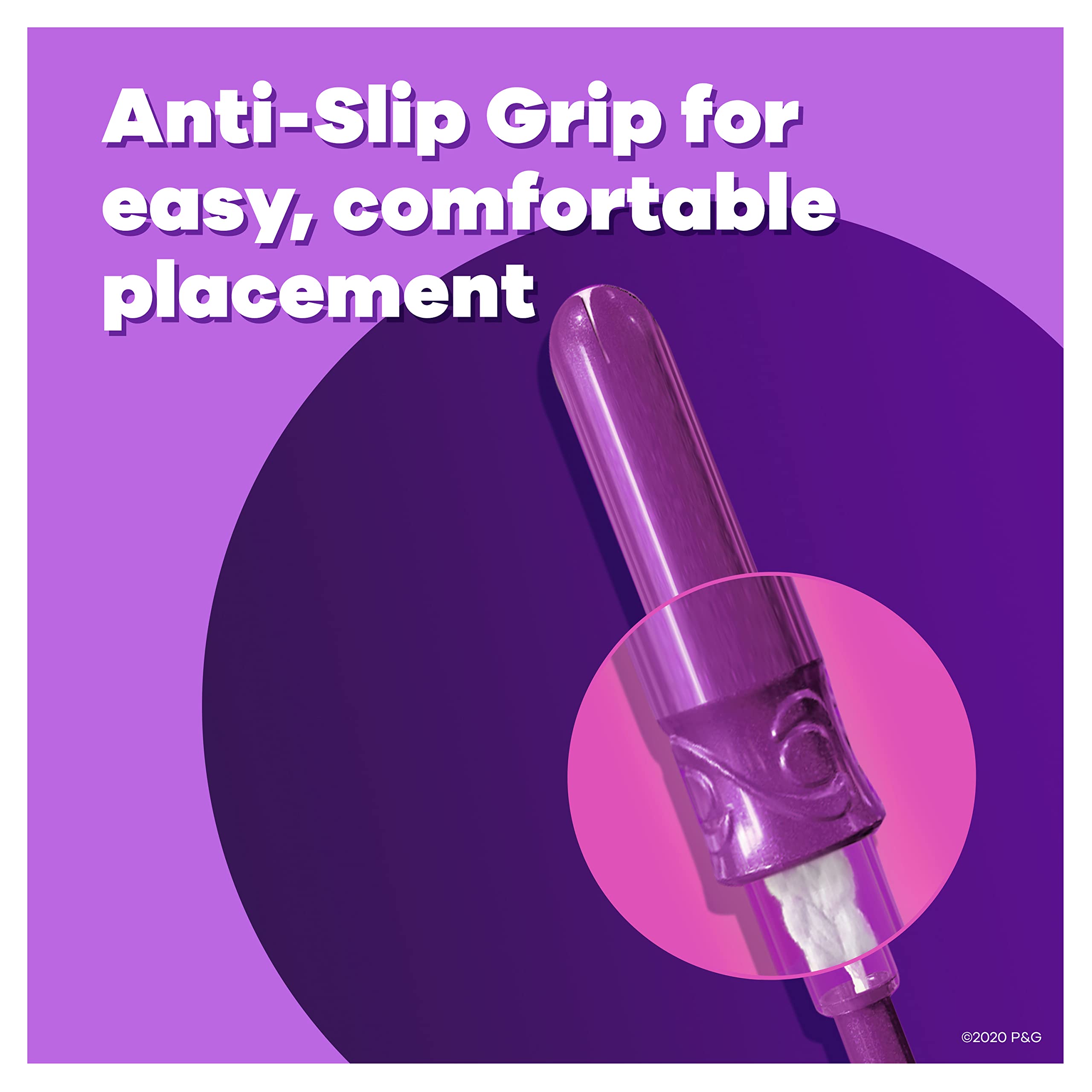 Tampax Radiant Tampons Multipack, Regular/Super Absorbency, with Leakguard Braid, Unscented, 84 Count Tampax