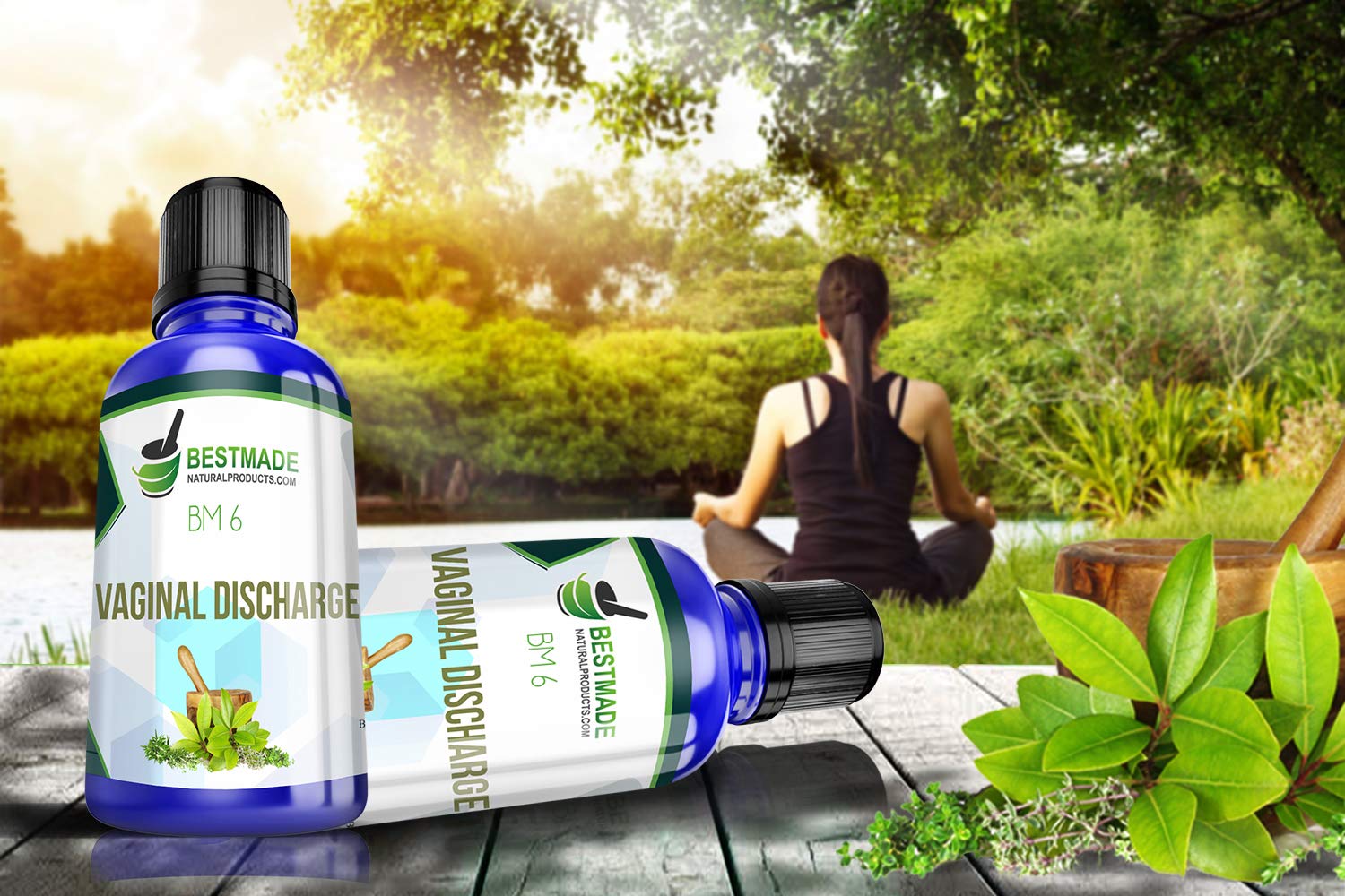 Vaginal Discharge BM6 - Natural Remedy for Leucorrhea, Unusual Vaginal Discharge & Odor, Helps Relieve Bestmade Naturalproducts.com