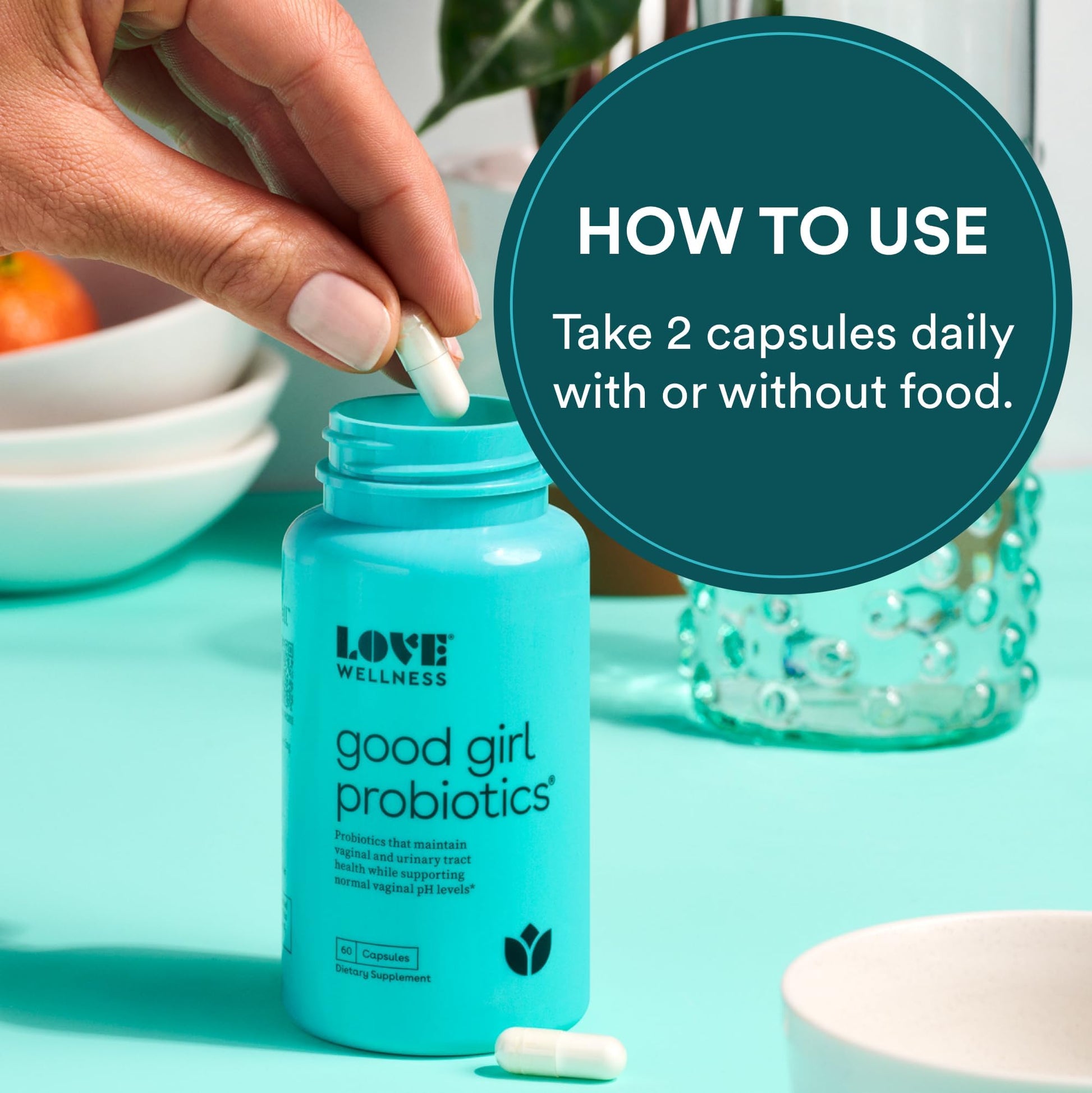 Love Wellness Flora Power & Good Girl Probiotics | Vaginal Suppositories & Prebiotics for Women Love Wellness