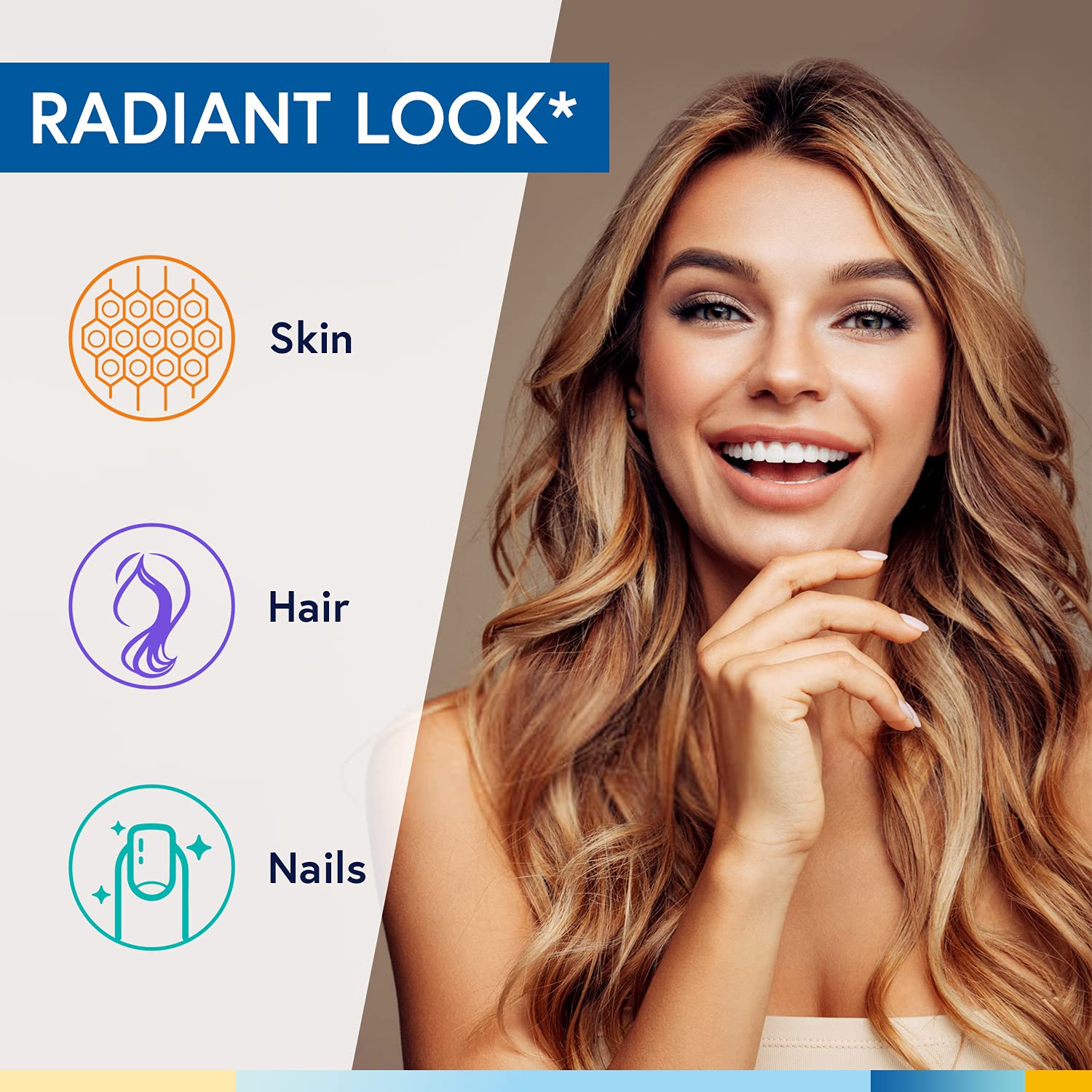 Terranics Multi Collagen Powder Type I II II V X with Biotin VC Hyaluronic Acid, Paleo Terranics