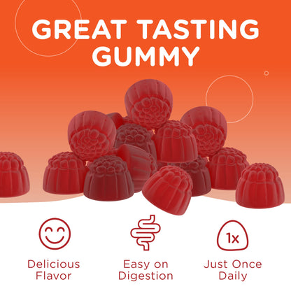 Zahler - Apple Cider Vinegar Gummies Kosher & Delicious ACV for Women Men Raw
