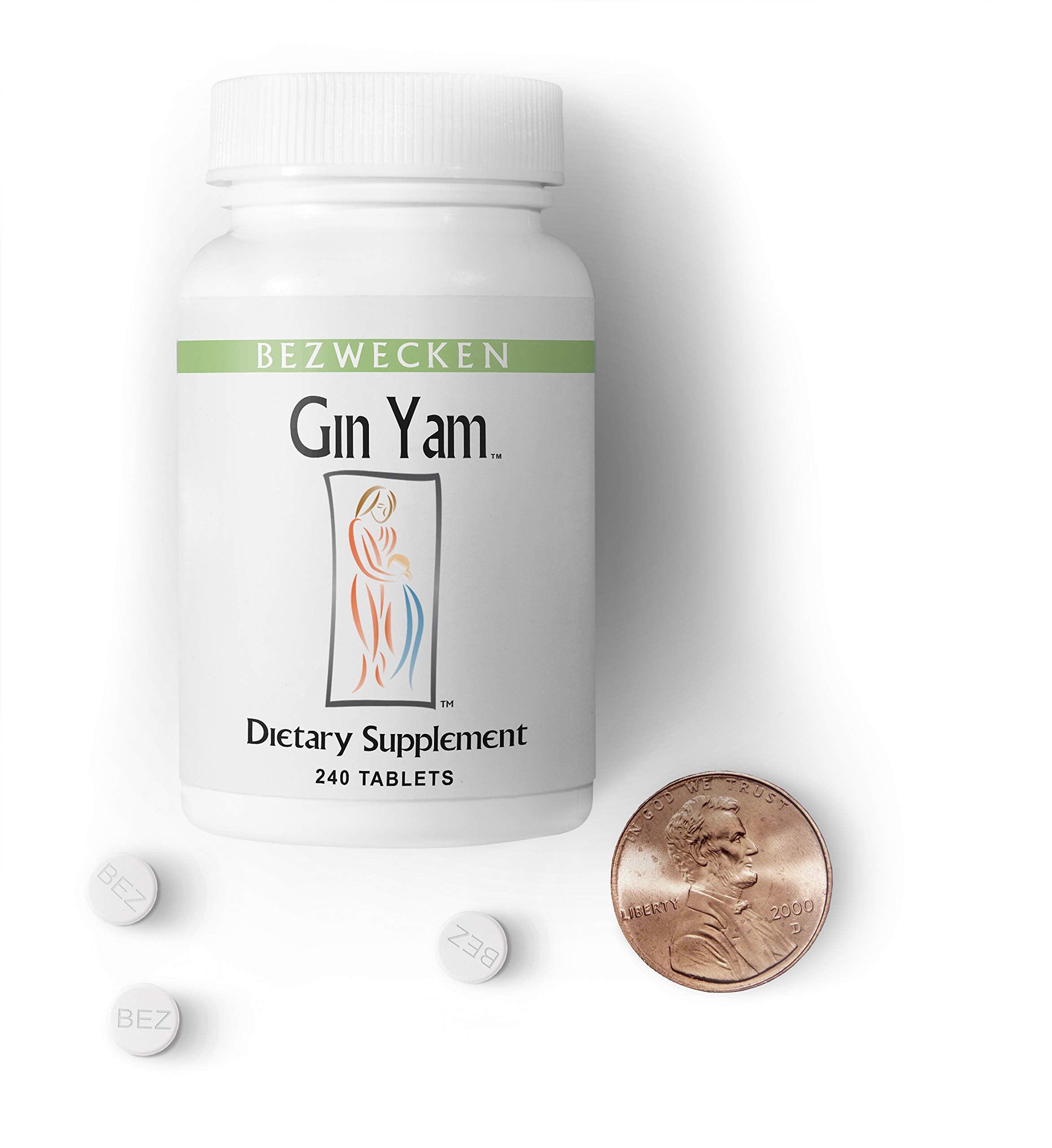 Bezwecken – Gin Yam - 240 Tablets - Professionally Formulated Menopausal Symptom Support Bezwecken