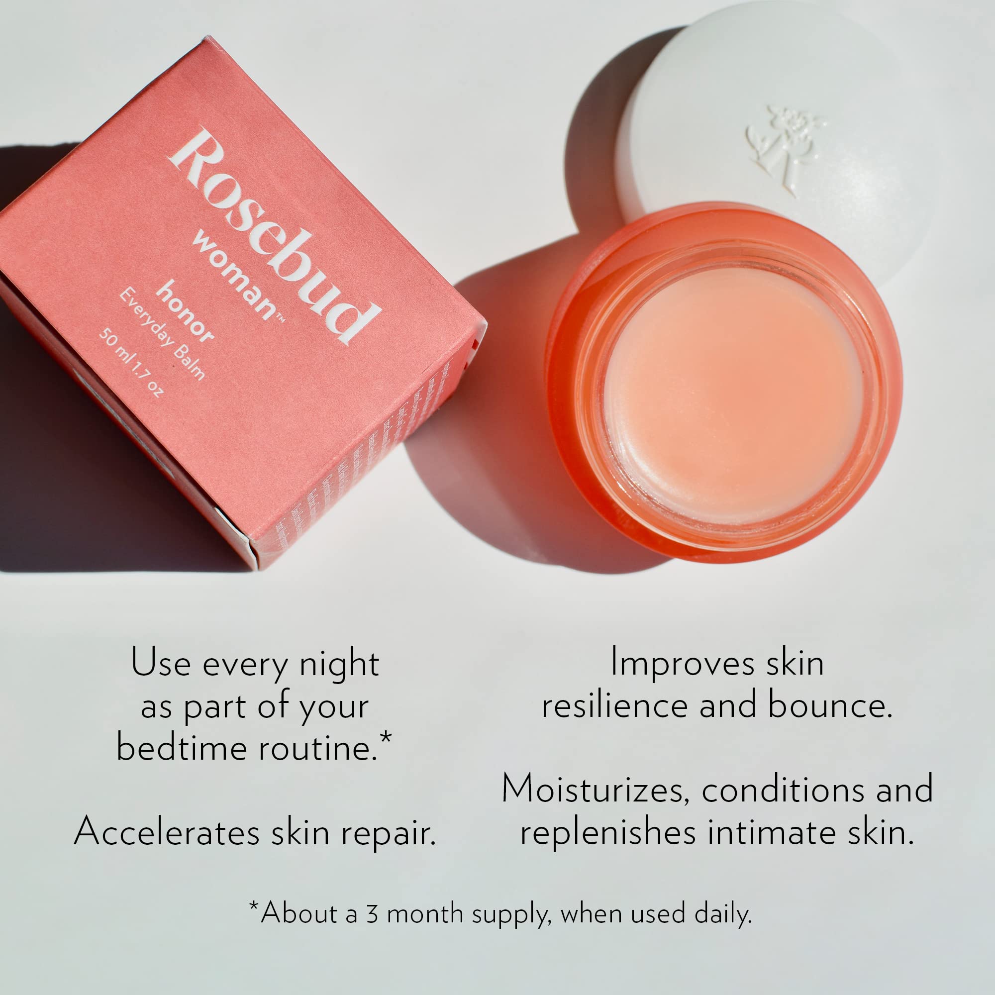 Rosebud Woman Honor: Everyday Balm for Intimate and Sensitive Skin Areas Rosebud Woman
