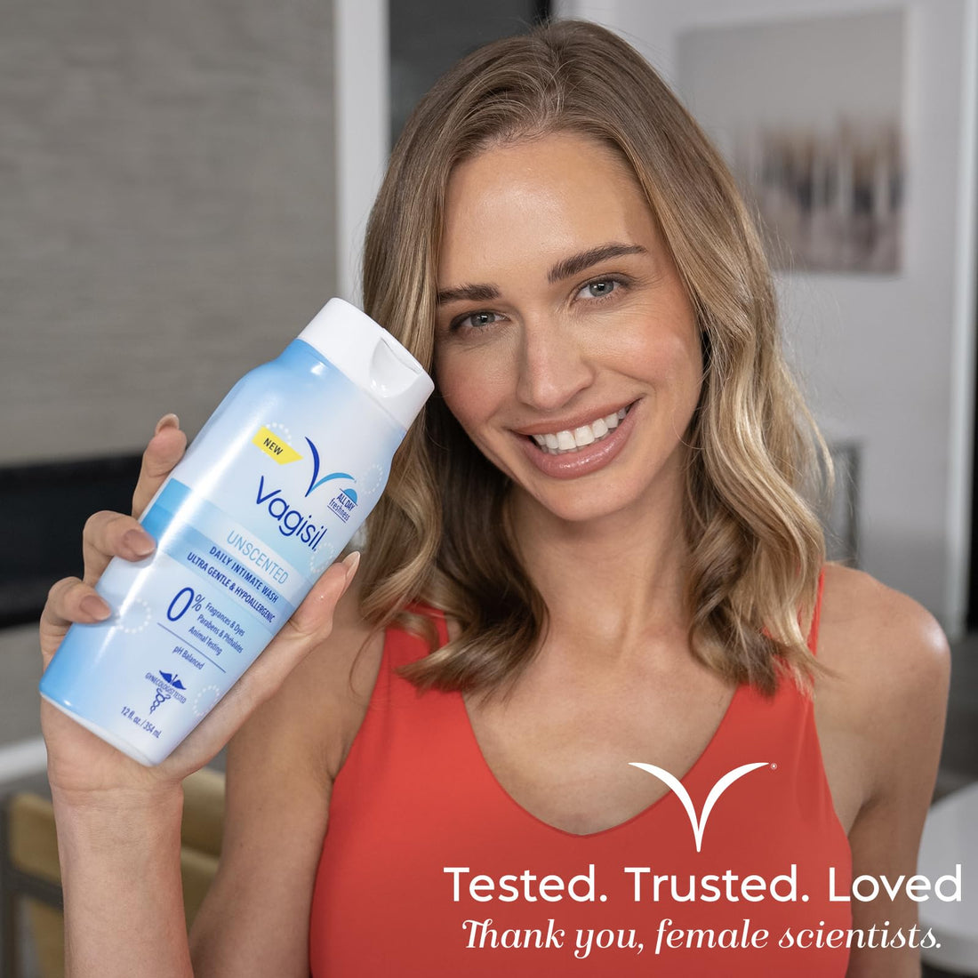 Vagisil Feminine Wash for Intimate Area Hygiene, pH Balanced and Gynecologist Tested