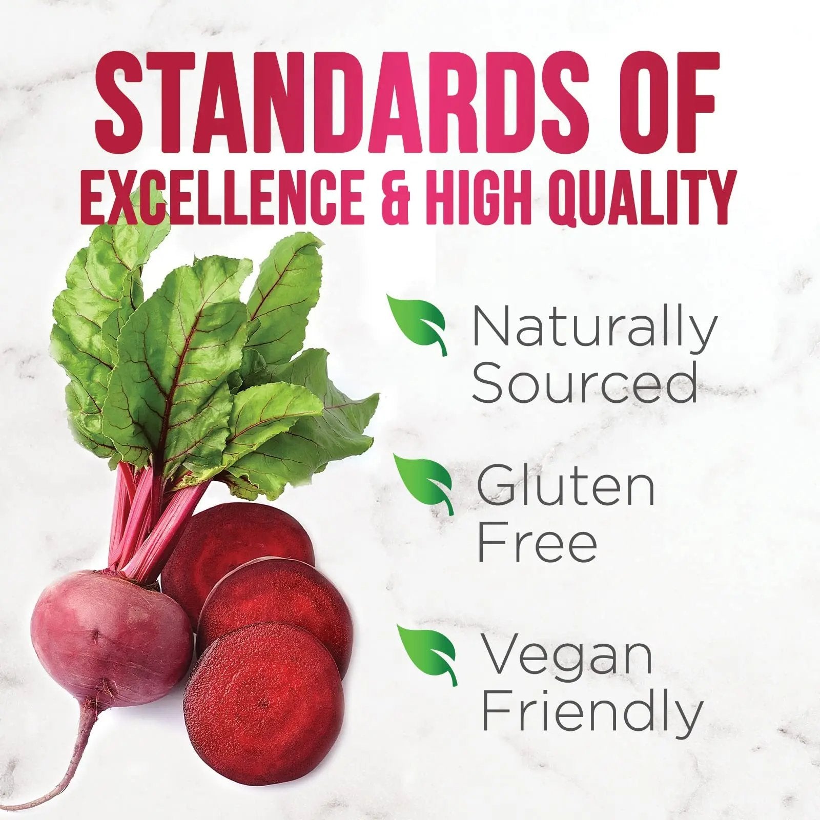 Nature's Nutrition Beet Gummies with Beetroot - Energy & Heart Health Support Nature's Nutrition