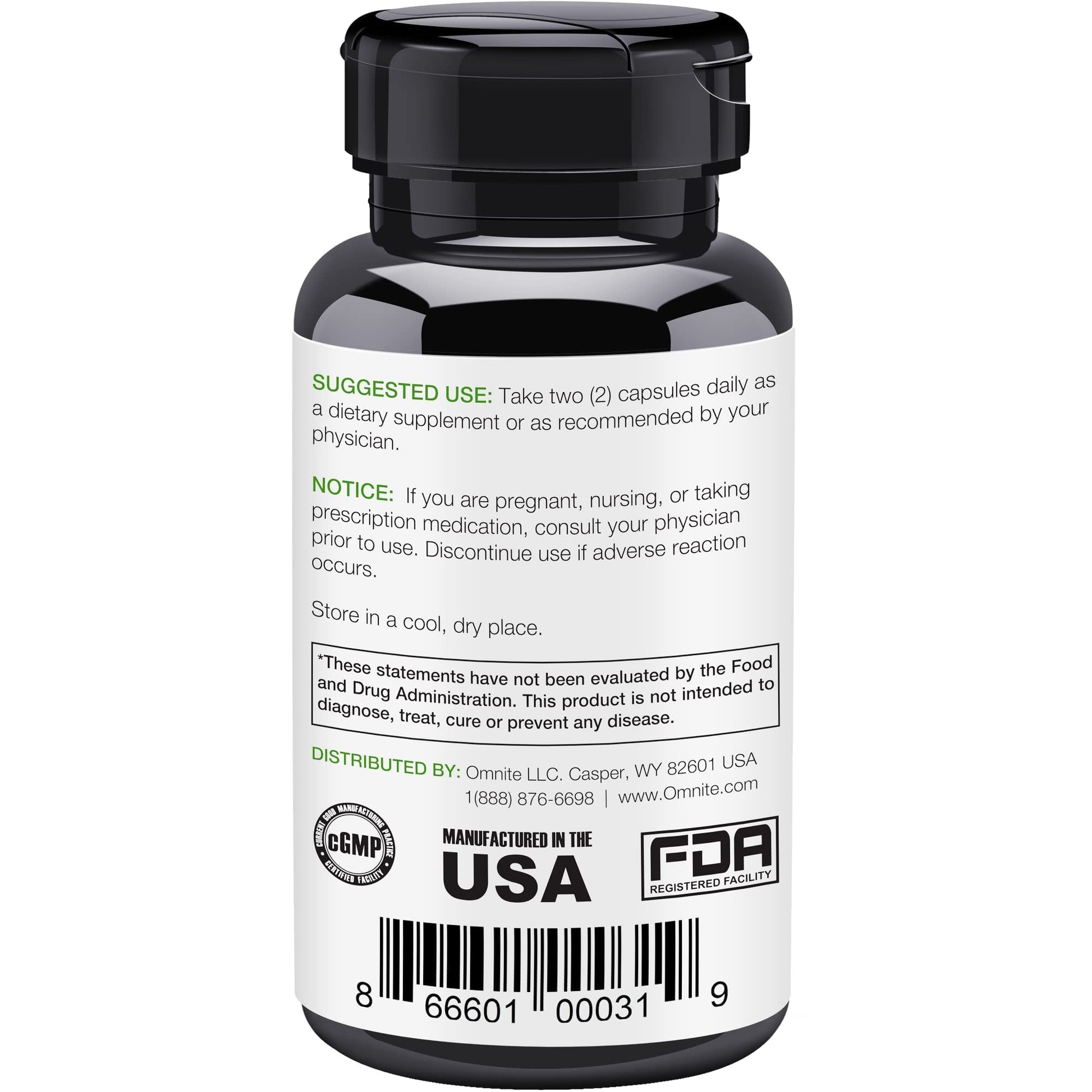 Omnite OMNIBREATHE Respiratory Health Supplement,Inhaler Mate,Support Quit Smoking Omnite