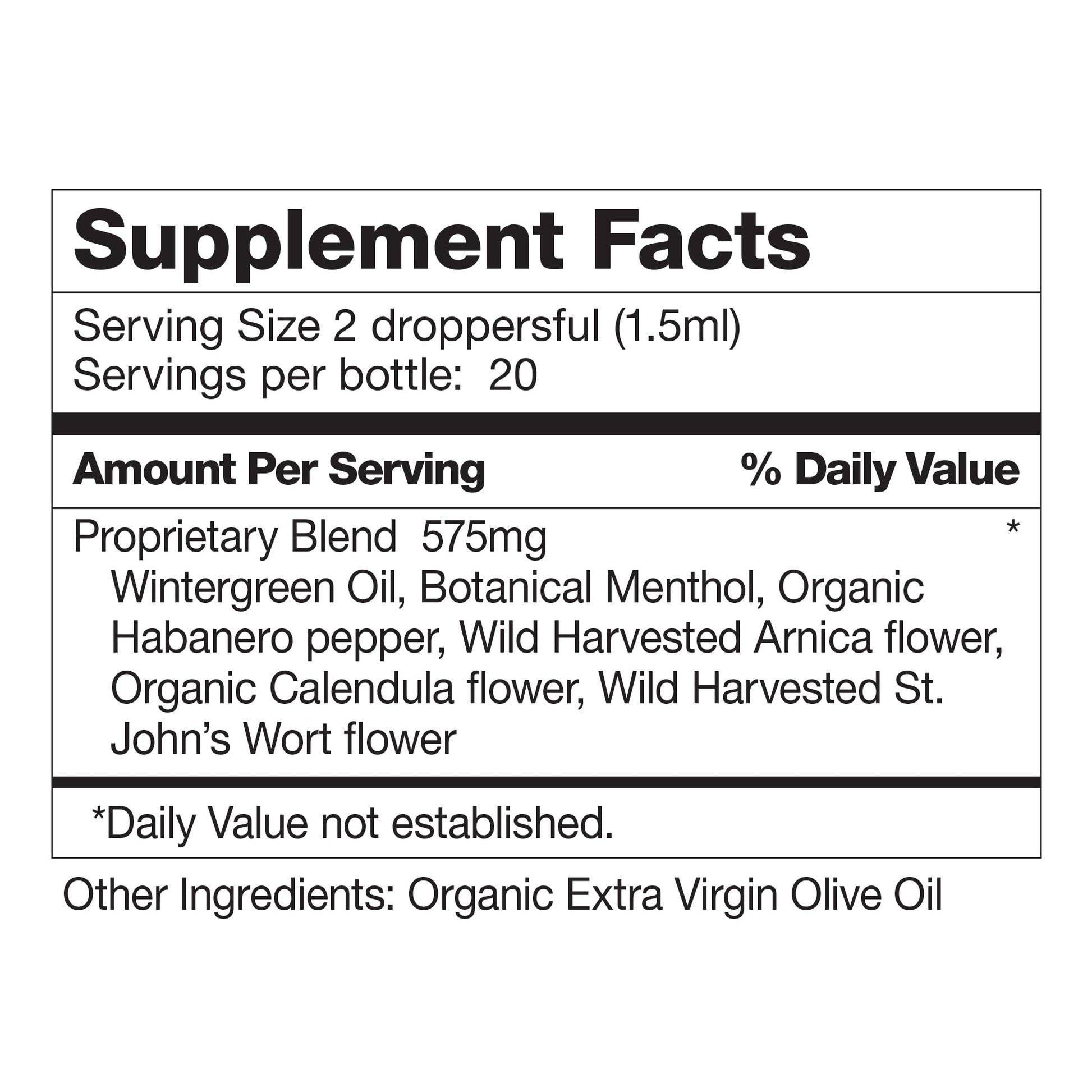 Dr. Schulze's Deep Tissue Oil | Powerful Herbal Support for Muscles, Tendons and Joints Dr. Schulze's