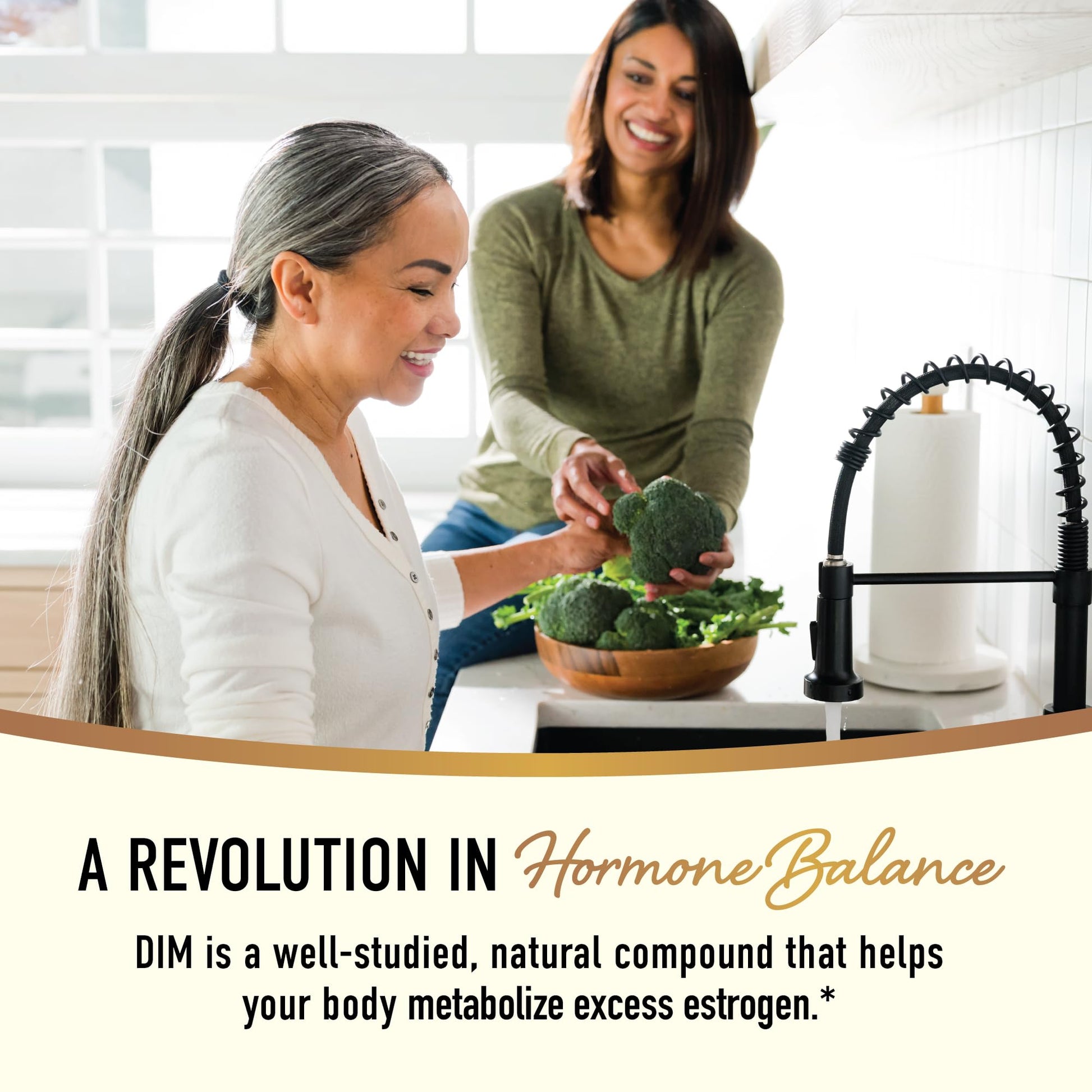 DIM Supplement Liquid Drops 100mg for Estrogen Balance for Women & Men | Hormone Balance SMNutrition