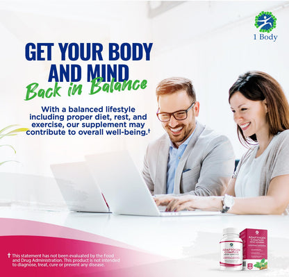 1 Body Adaptogen Complex with Ashwagandha