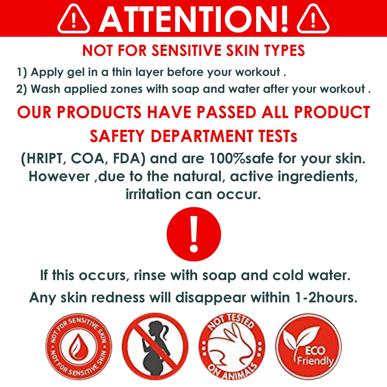 Elitribe Hot Cream Sweat Workout Enhancer Gel - Fat Burning, Cellulite & Firming Body Elitribe