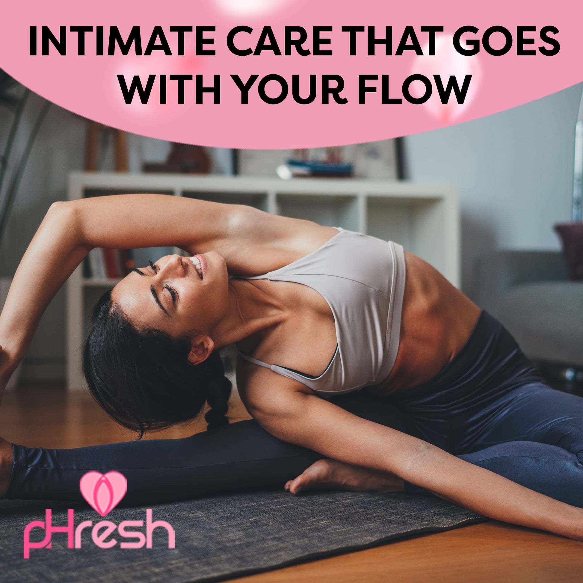 pHresh Feminine Spray - 100% All Natural Yoni Oil for Women - with Tea Tree, Lemongrass, Orange Essential Oils ACE NUTRITION