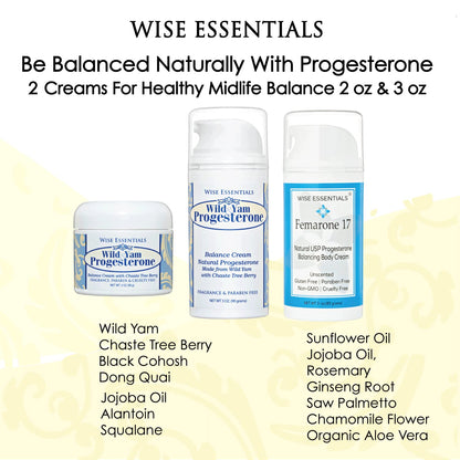 Progesterone Cream for Women Paraben Free - Bioidentical Progesterone Balance Body Cream
