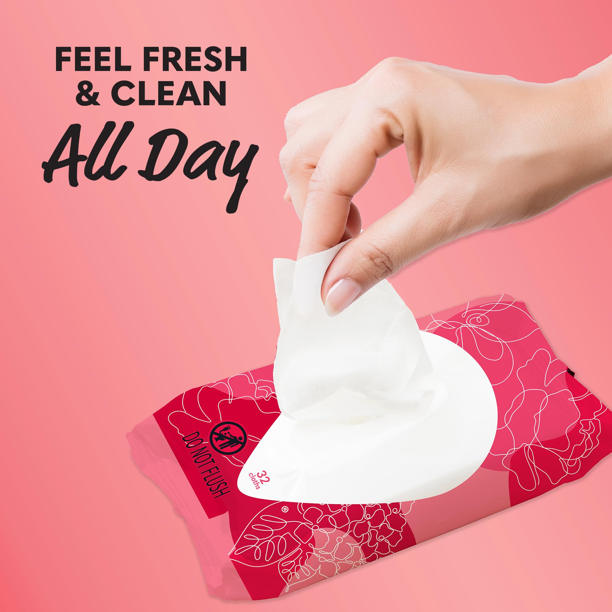 Summer's Eve Blissful Escape Daily Refreshing Feminine Wipes, Removes Odor, pH balanced, 32 Count Summer's Eve